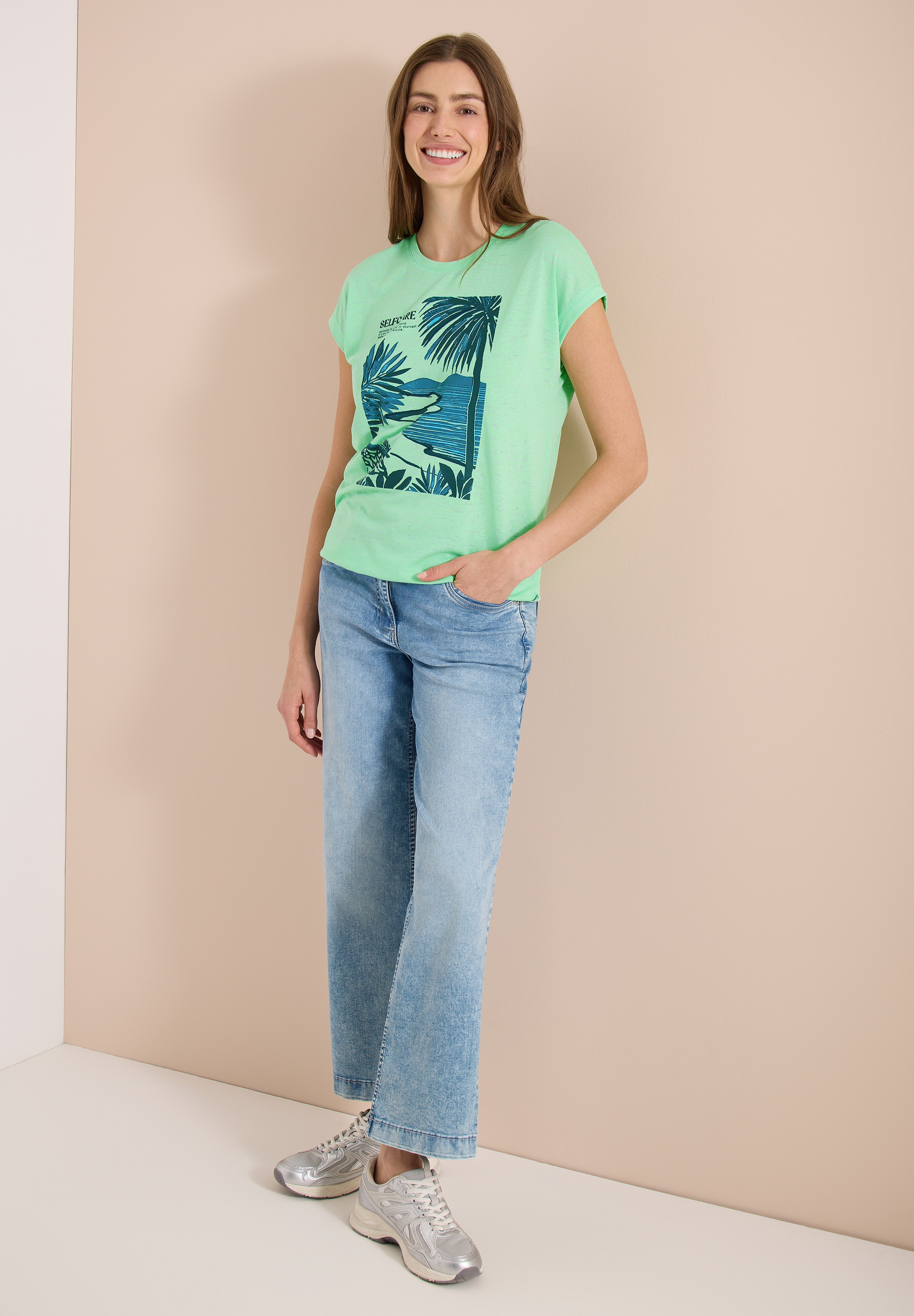 Cecil Print-Shirt mit Frontprint