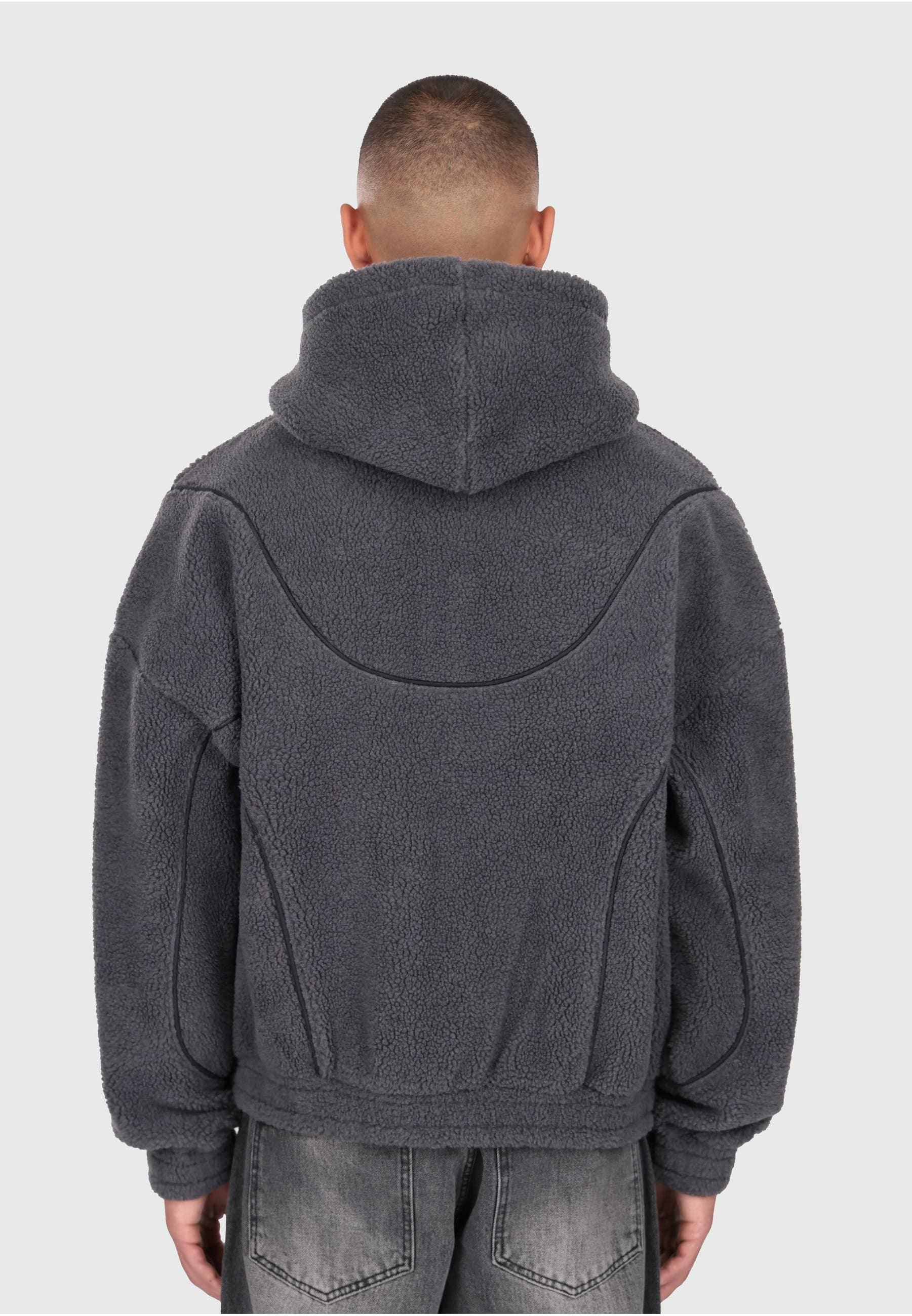 Dropsize Sweatjacke »Dropsize WAVY TEDDY ZIP HOODIE«
