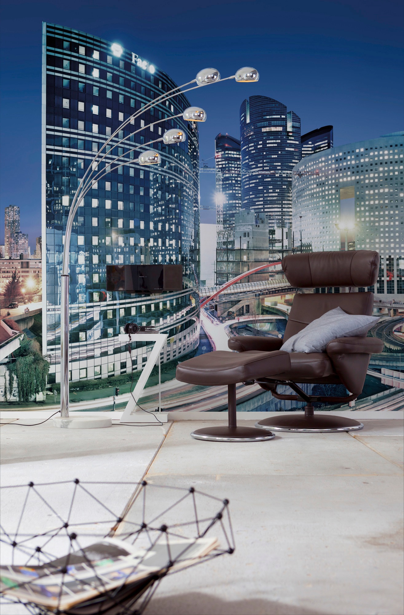 Komar Fototapete »La Defense - Größe 368 x 254 cm«, bedruckt, Wohnzimmer, Schlafzimmer