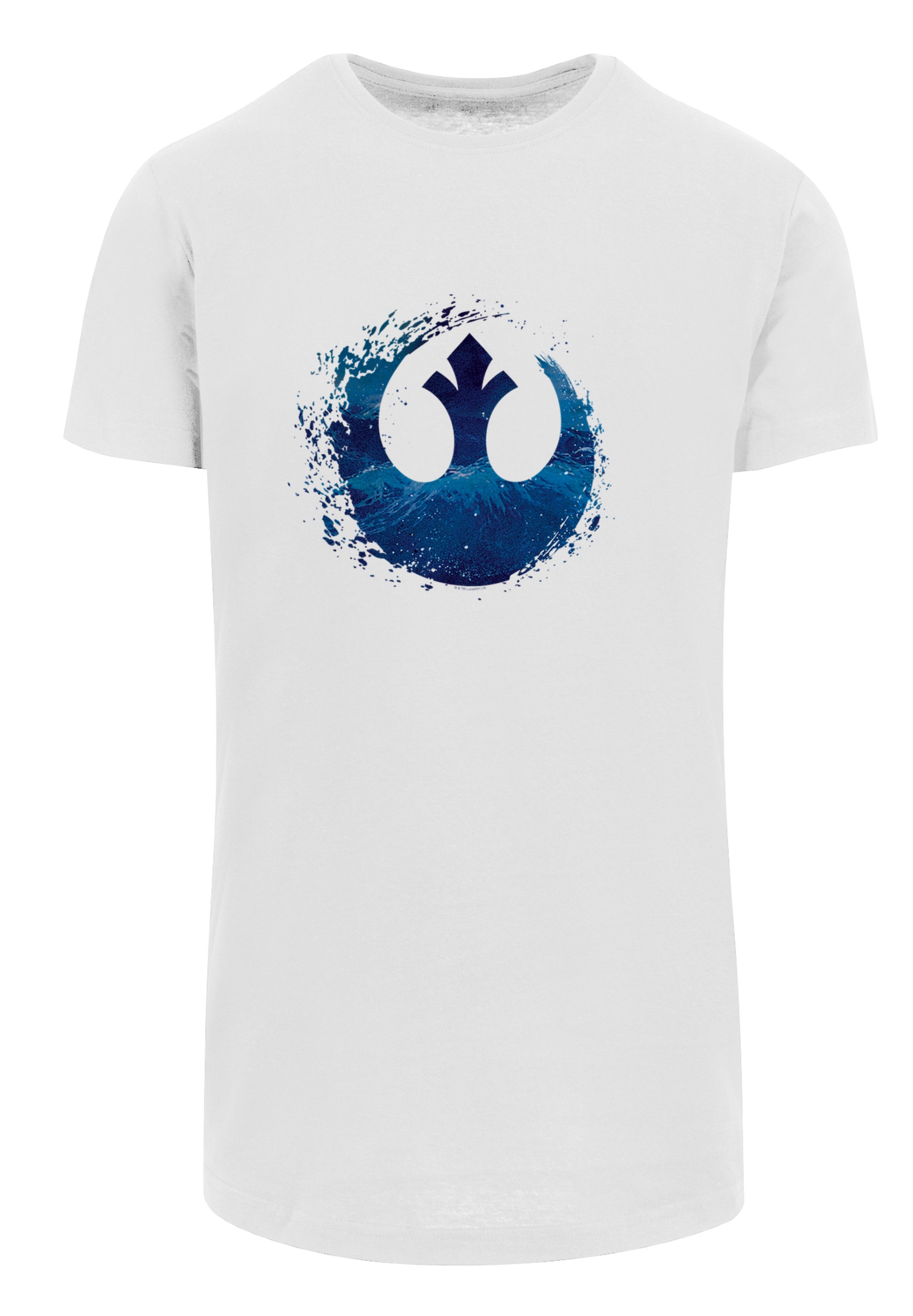 F4NT4STIC T-Shirt »Star Wars Rise Of Skywalker Rebellen Logo Wave'«, Print