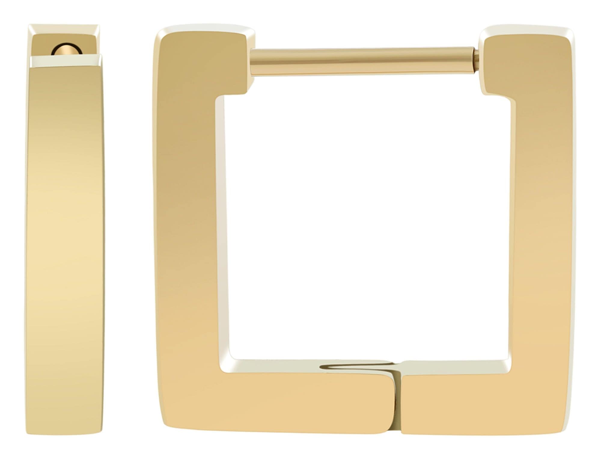 Adelia´s Klappcreolen "Damen Ohrringe – Klappcreole aus Edelstahl" Zum Vers günstig online kaufen