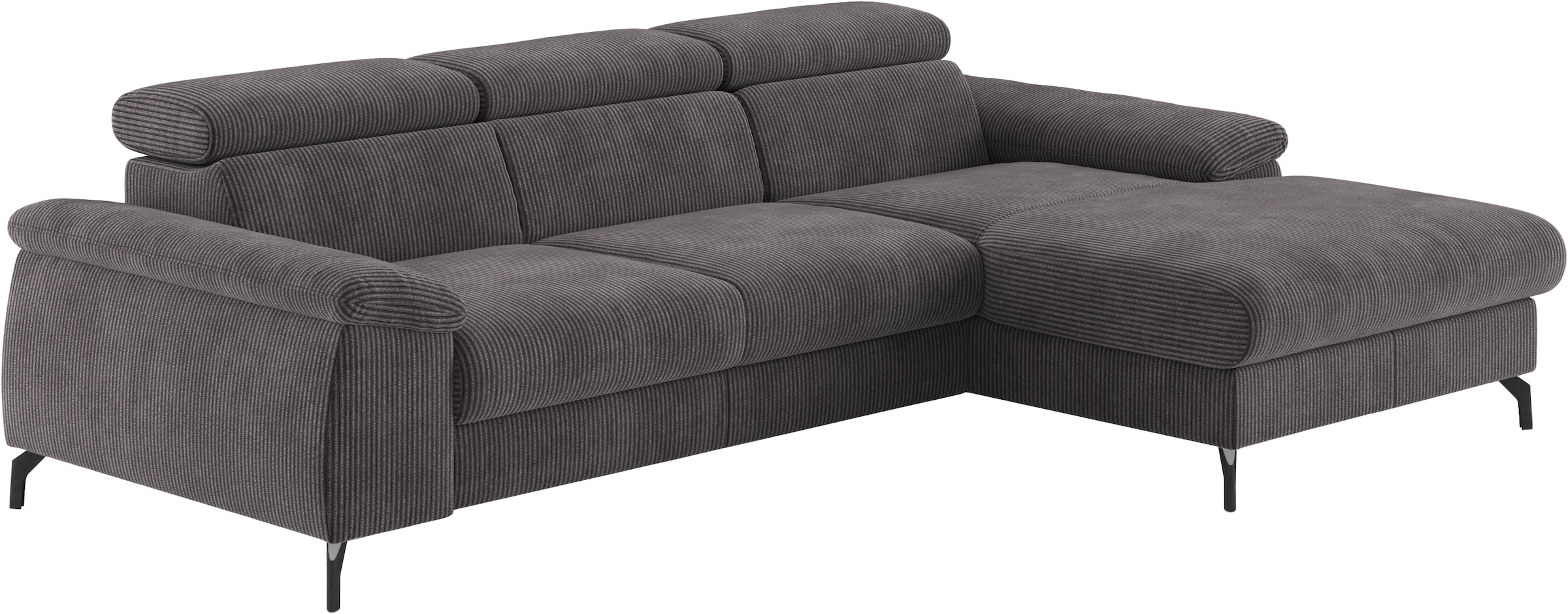 COTTA Ecksofa »Kitty L-Form«, mit Kopfteilverstellung, wahlweise mit Bettfunktion & Bettkasten