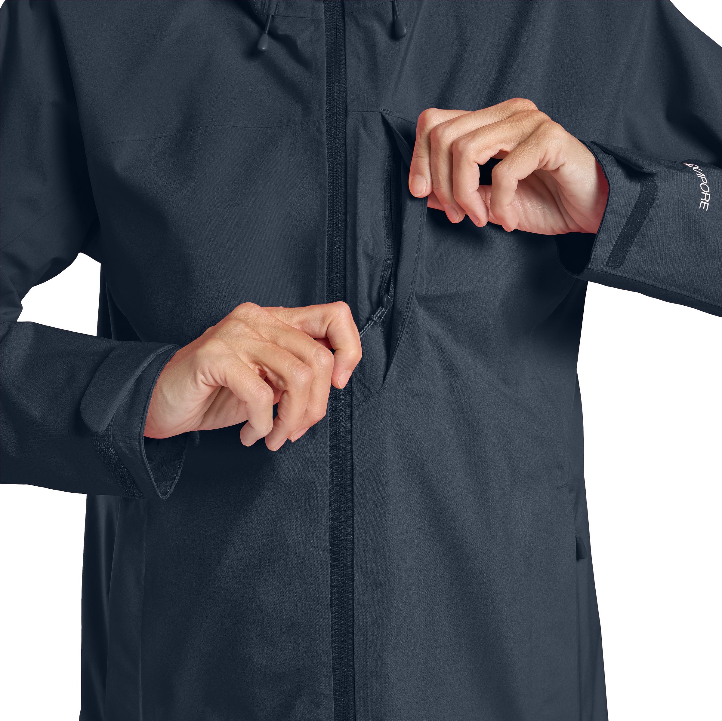 Jack Wolfskin Funktionsjacke »TEMPEST 2L JKT W«, mit Kapuze
