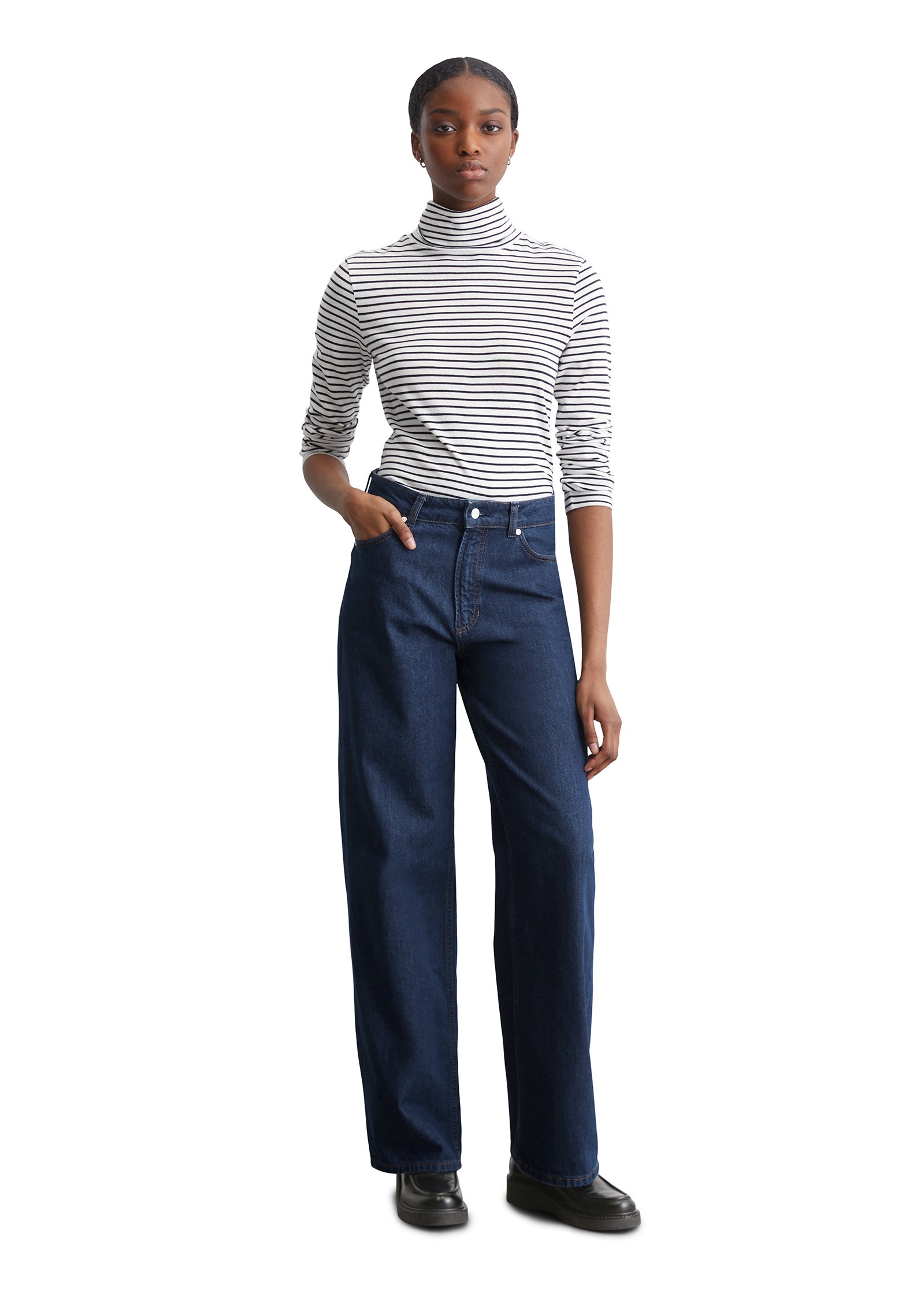 Marc O'Polo DENIM Langarmshirt »aus softem Organic Cotton-Jersey«