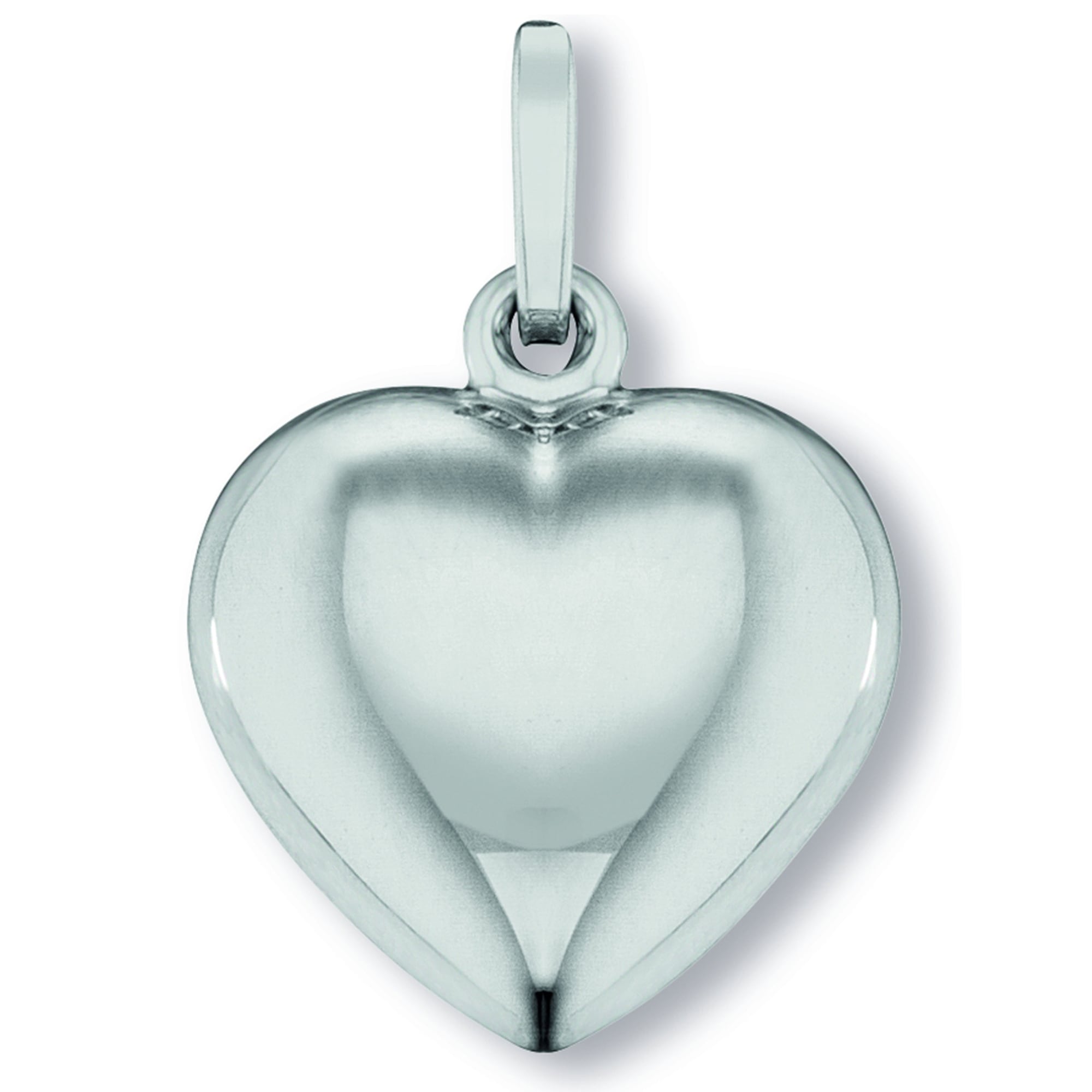 Kettenanhänger ONE ELEMENT "Herz Herz Anhänger aus 925 Silber", silber, Schmuckanhänger, Damen, Silber 925 (Sterlingsilber), Kettenanhänger, Ein Geschenk von Herzen – zart, elegant & voller Symbolik