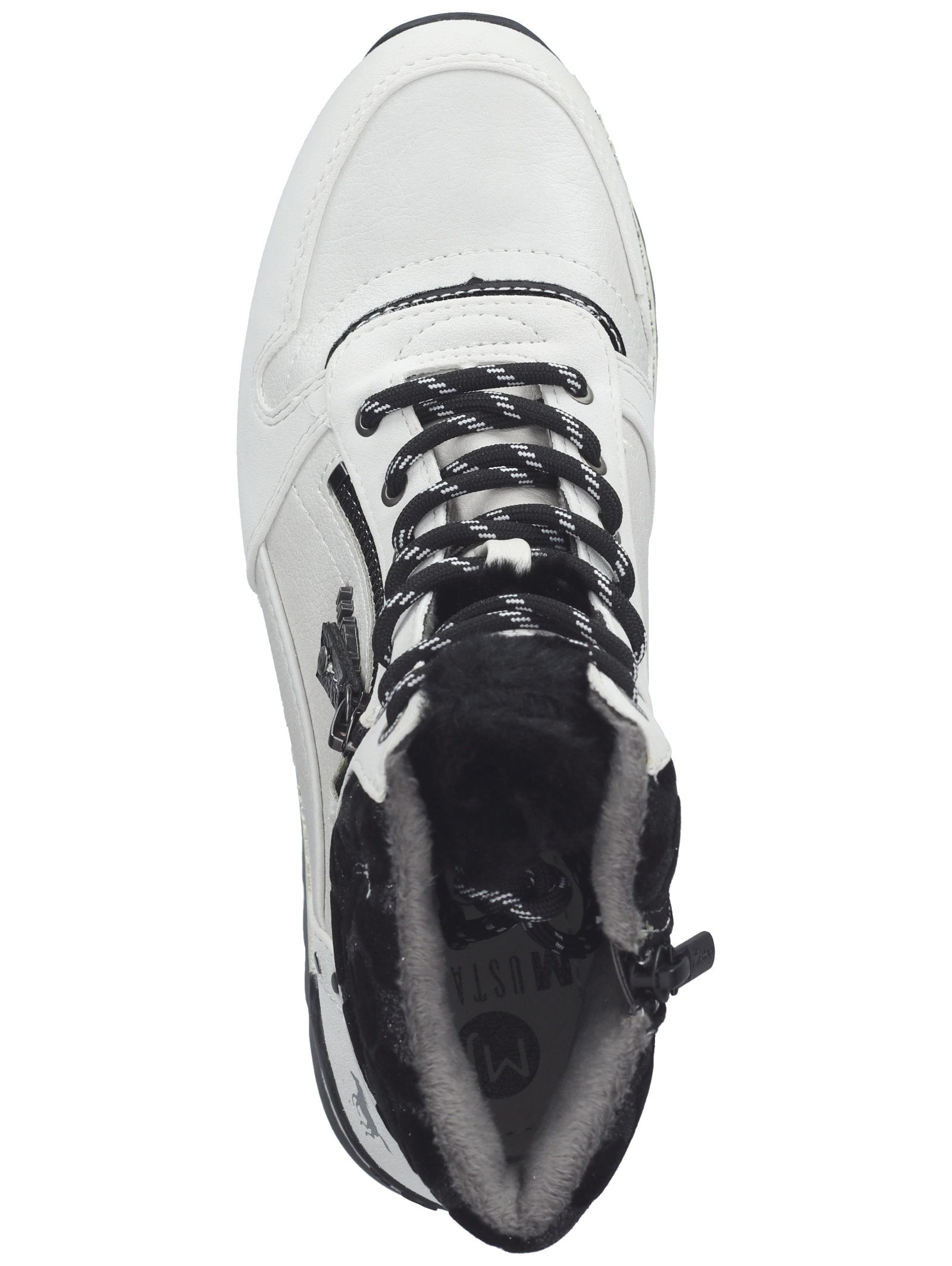 Mustang Shoes Schnürstiefelette »Mustang Shoes Stiefelette Lederimitat«