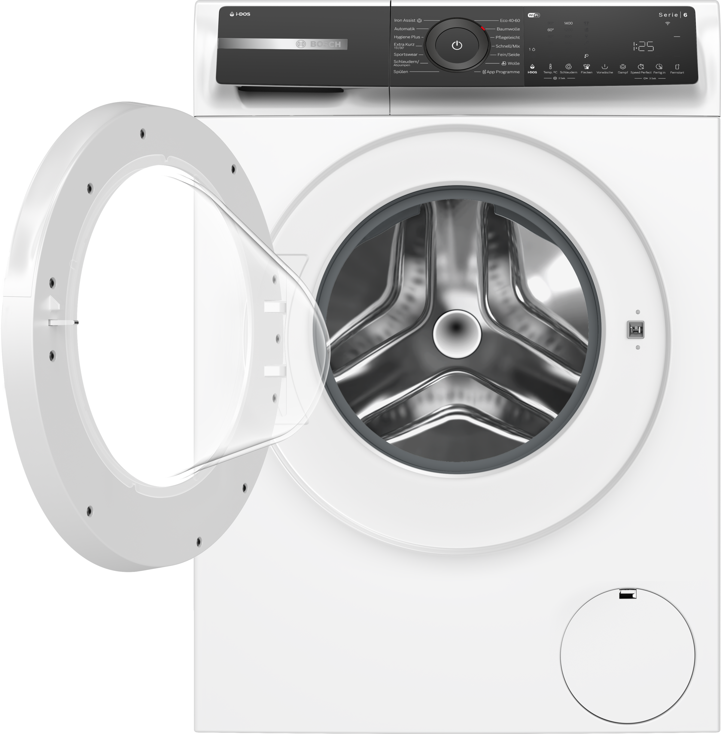 BOSCH Waschmaschine Serie 6 "WGH244A40" 9 kg 1300 U/min