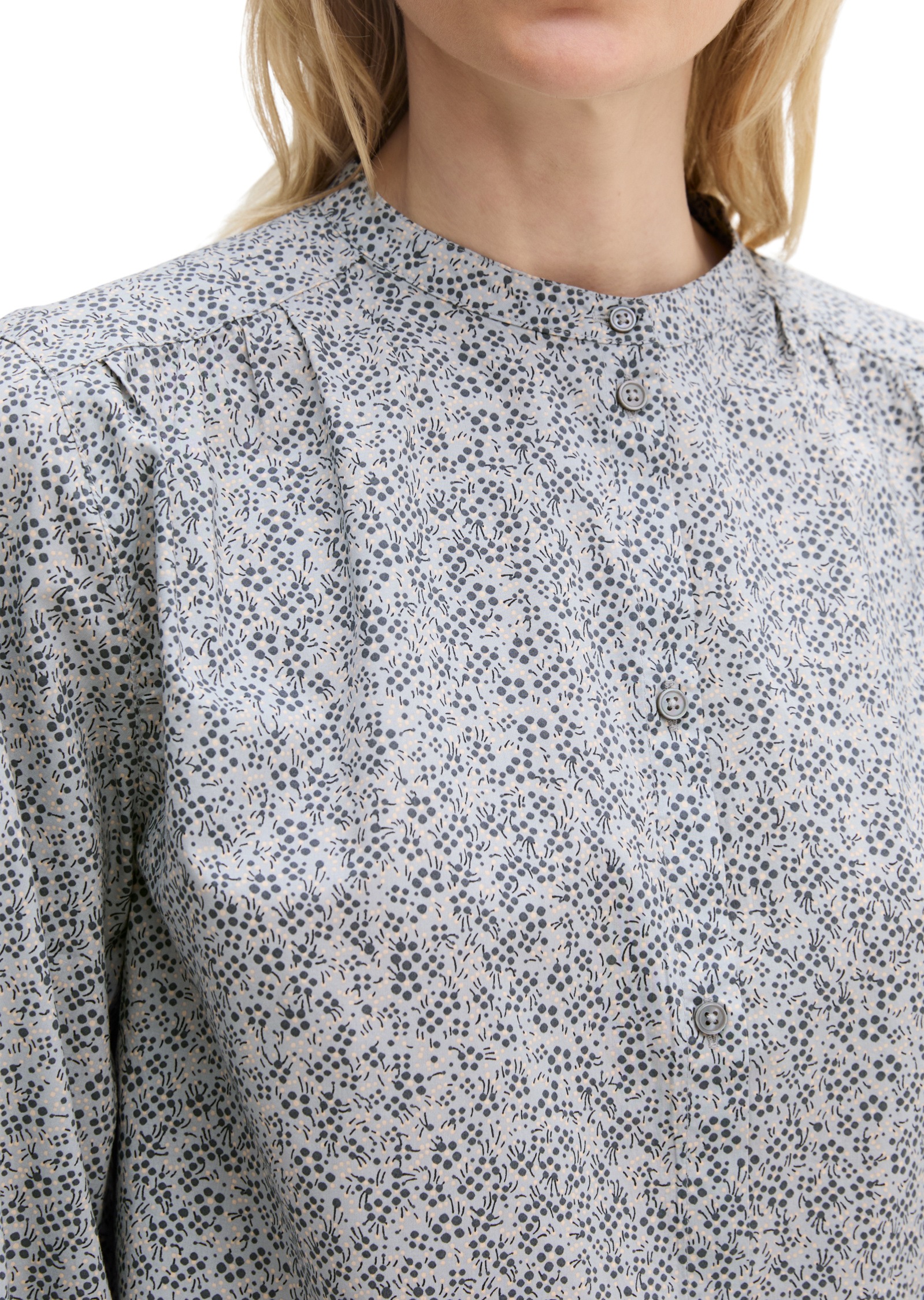 Marc O'Polo Langarmbluse »aus leichter Papertouch-Popeline«