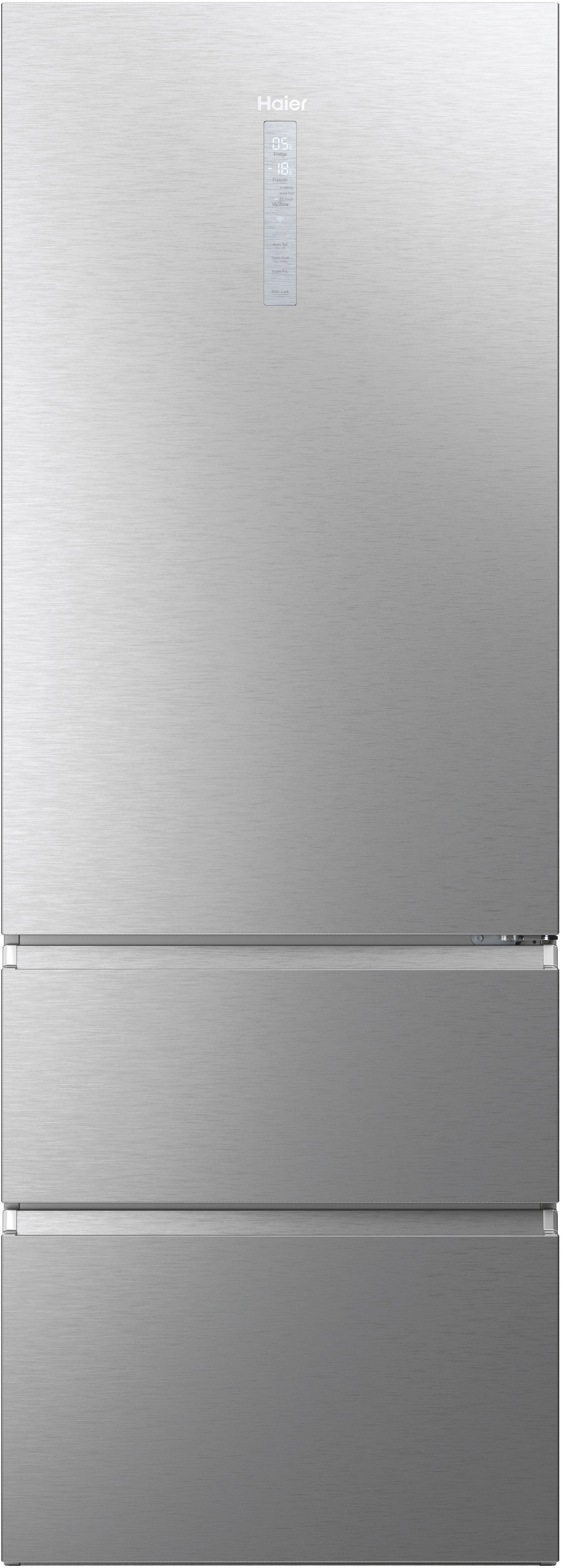 Haier Kühl-/Gefrierkombination Combi 3D 70 "HTW7720BNMM" 200,6 cm hoch 70 cm breit