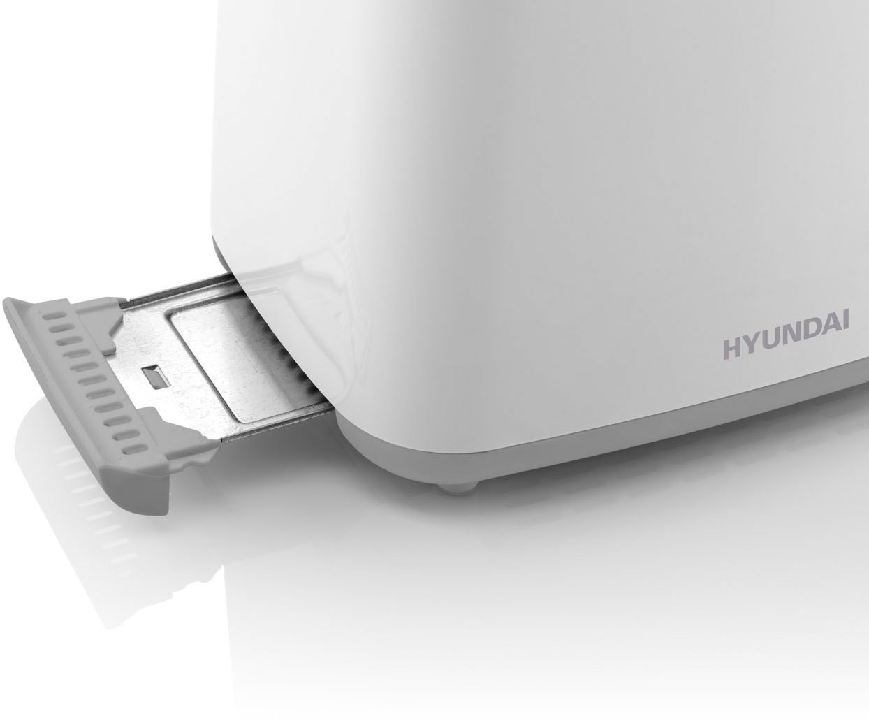 Hyundai Toaster »TO261«, 2 Schlitze, für 2 Scheiben, 700 W, 7 Leistungsstufen, STOP Taste, Krümelschublade