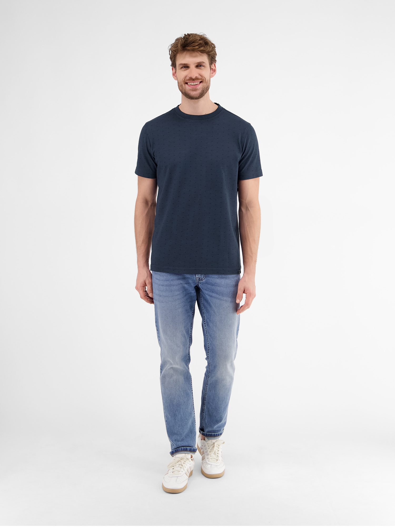 LERROS T-Shirt »Piqué-T-Shirt für Herren«