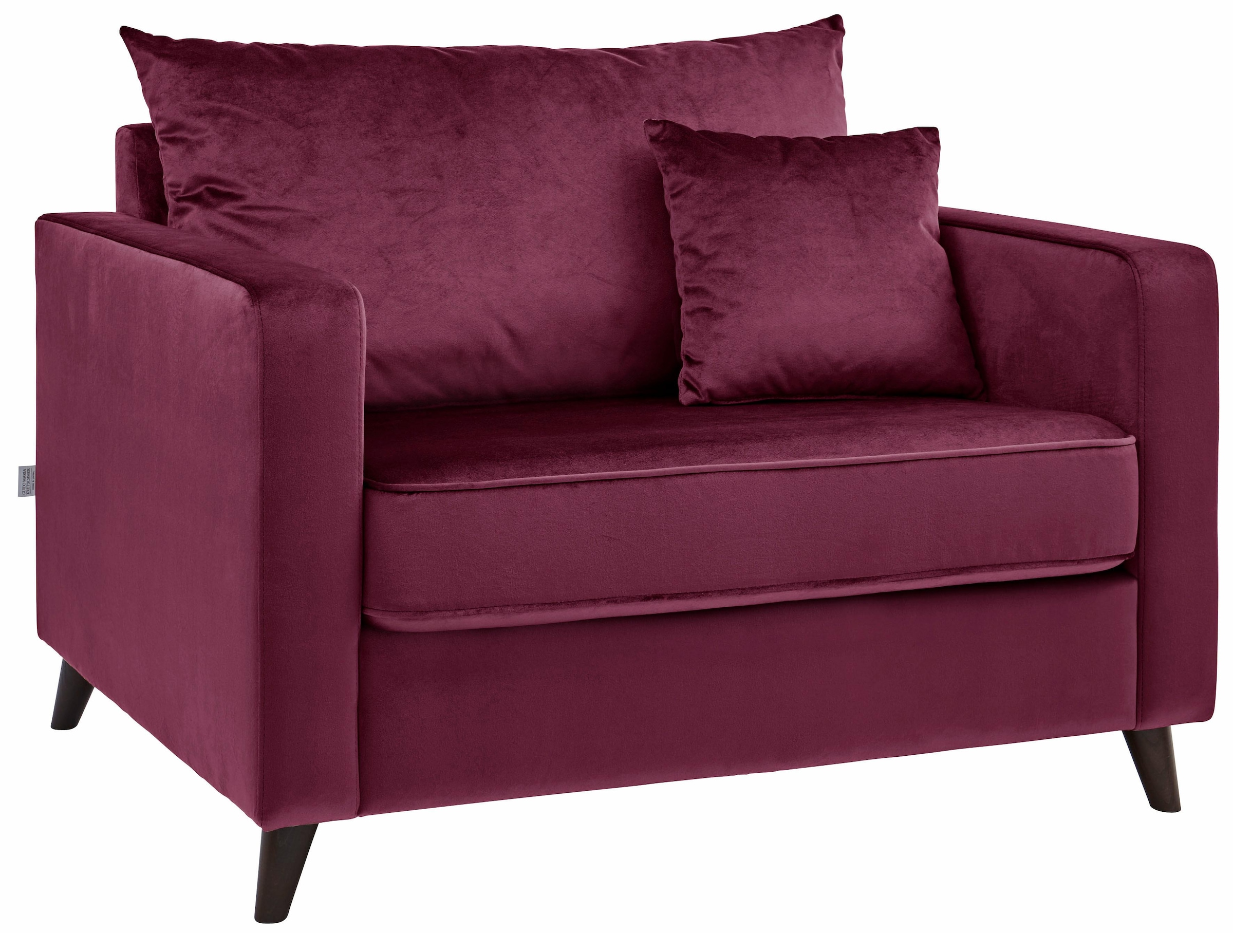 Guido Maria Kretschmer Home&Living Loveseat »Renesse«, lose Kissen, Keder an Sitzkissen