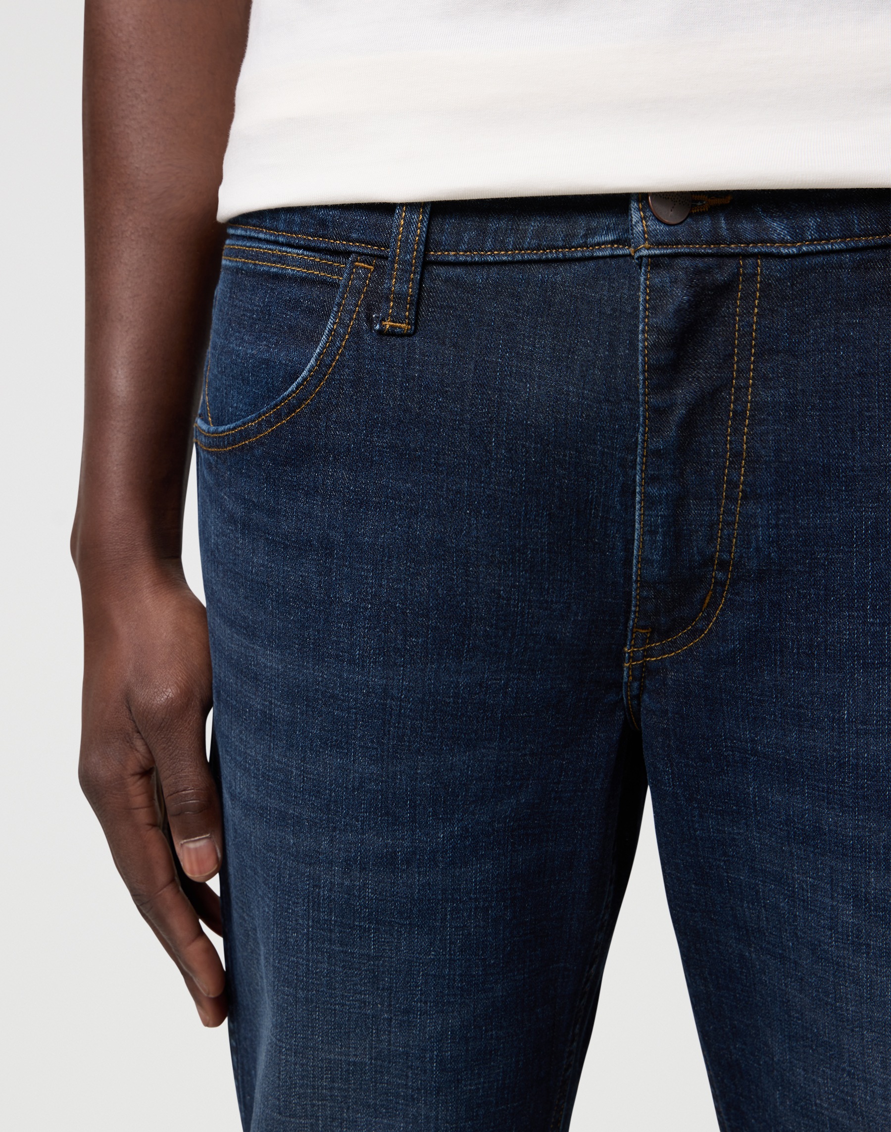 Wrangler Horizon 365Cool 5-Pocket Jeans Saddle Sunset 36/L34 3