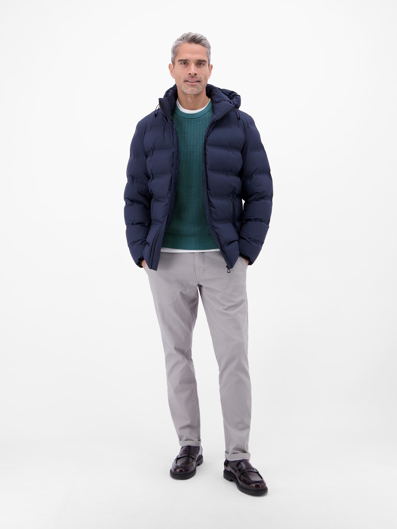 LERROS Strickpullover »Herren Crewneck-Stricker in Strukturqualität«