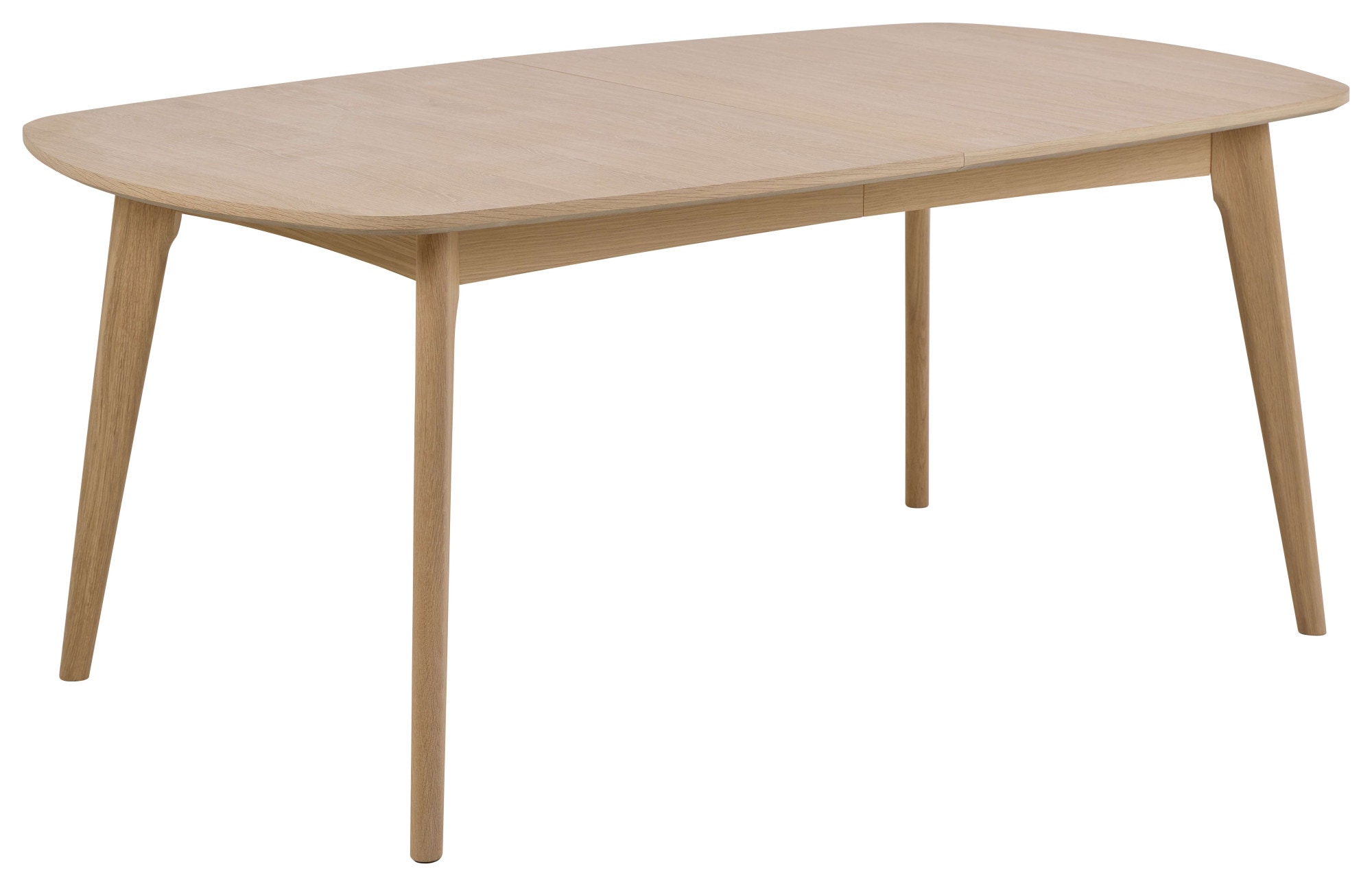 ACTONA GROUP Esstisch "Marte Speisetisch – zeitlos & stilvoll mit Platz für Zusatzplatten" Weiß pigmentiertes Eichenfurnier, pflegeleicht & robust. B: 180 cm