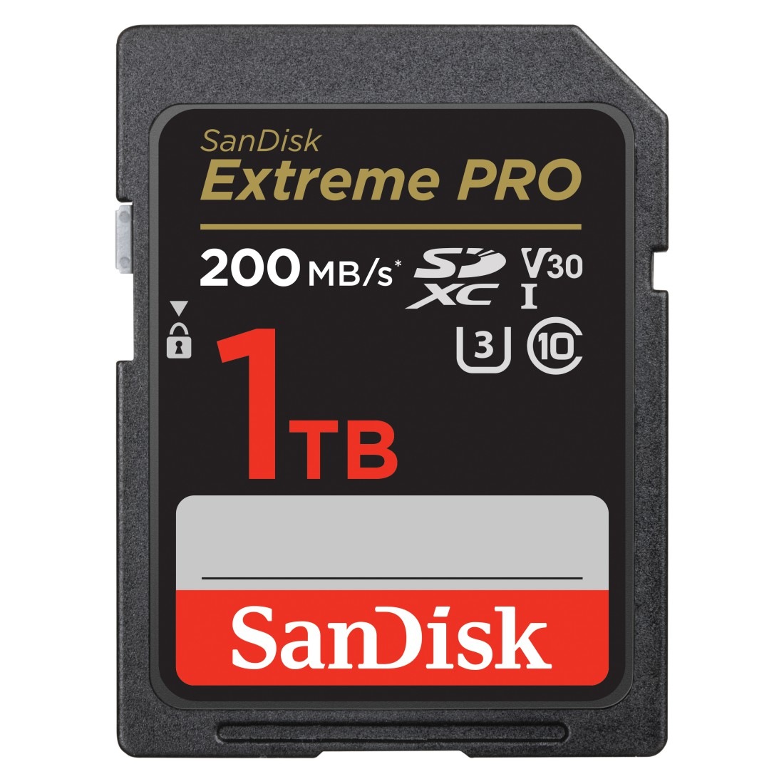 SANDISK Speicherkarte "SDXC Extreme PRO, 2 Jahre RescuePRO Deluxe", 1000 GB, schwarz, Speicherkarten