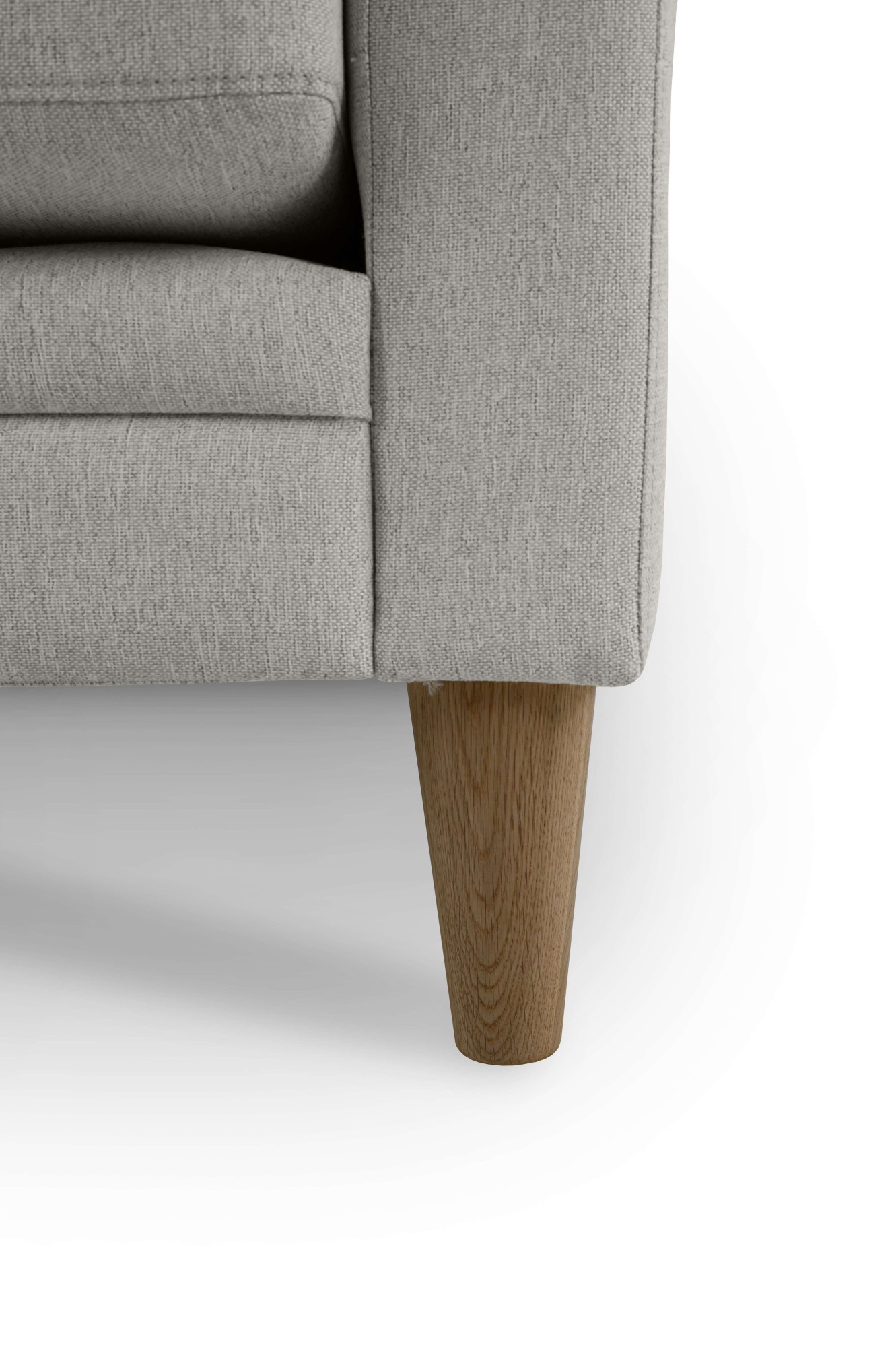 Home affaire 3-Sitzer »Arellano, Breite 217 cm«, klassisches Design, 2 Zierkissen inklusive, Webstoff fein