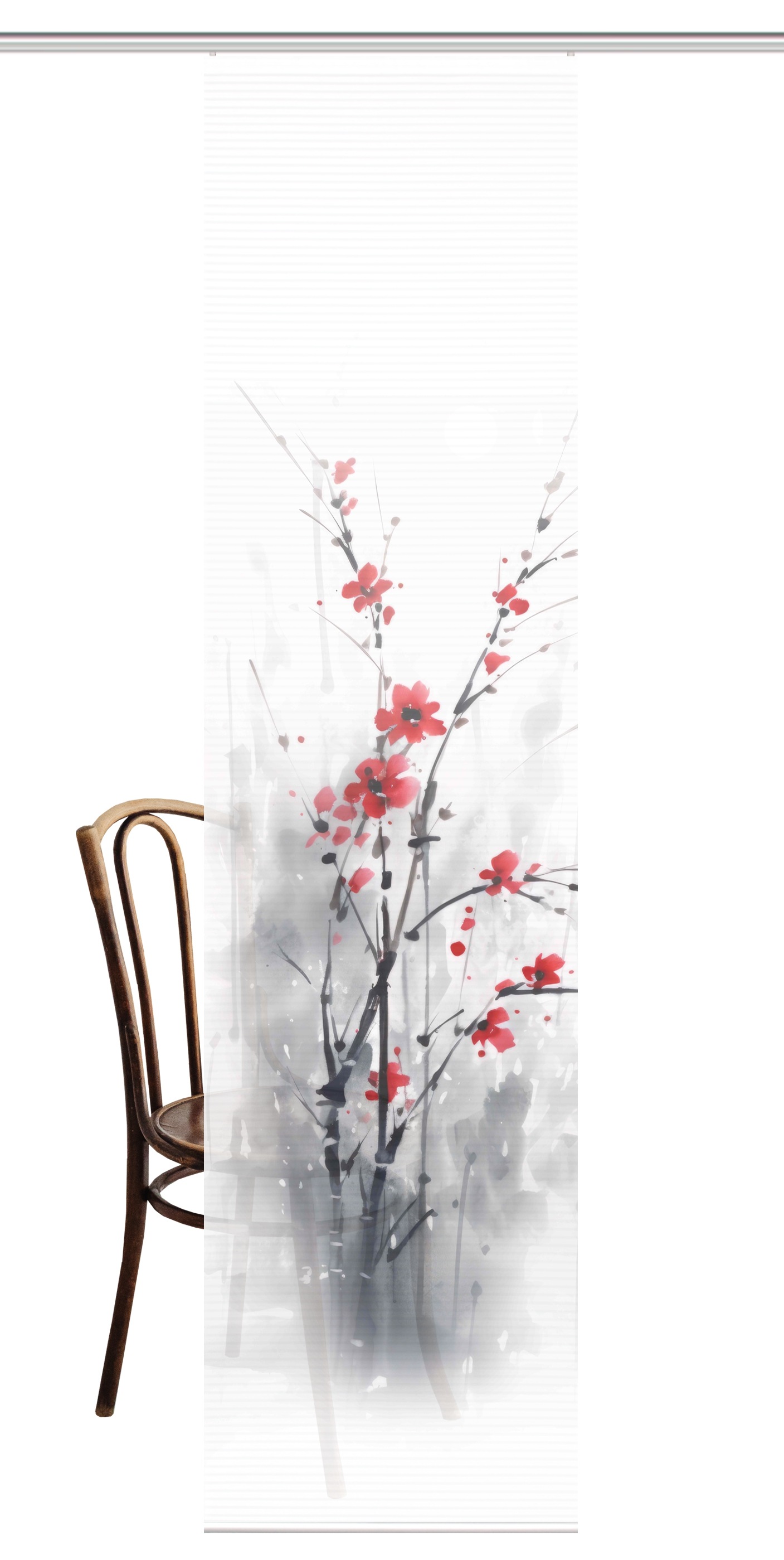 HOME in green Schiebegardine "BELMIRA" Paneelwagen 1 Stk. tlg. DIGITALBEDRU günstig online kaufen