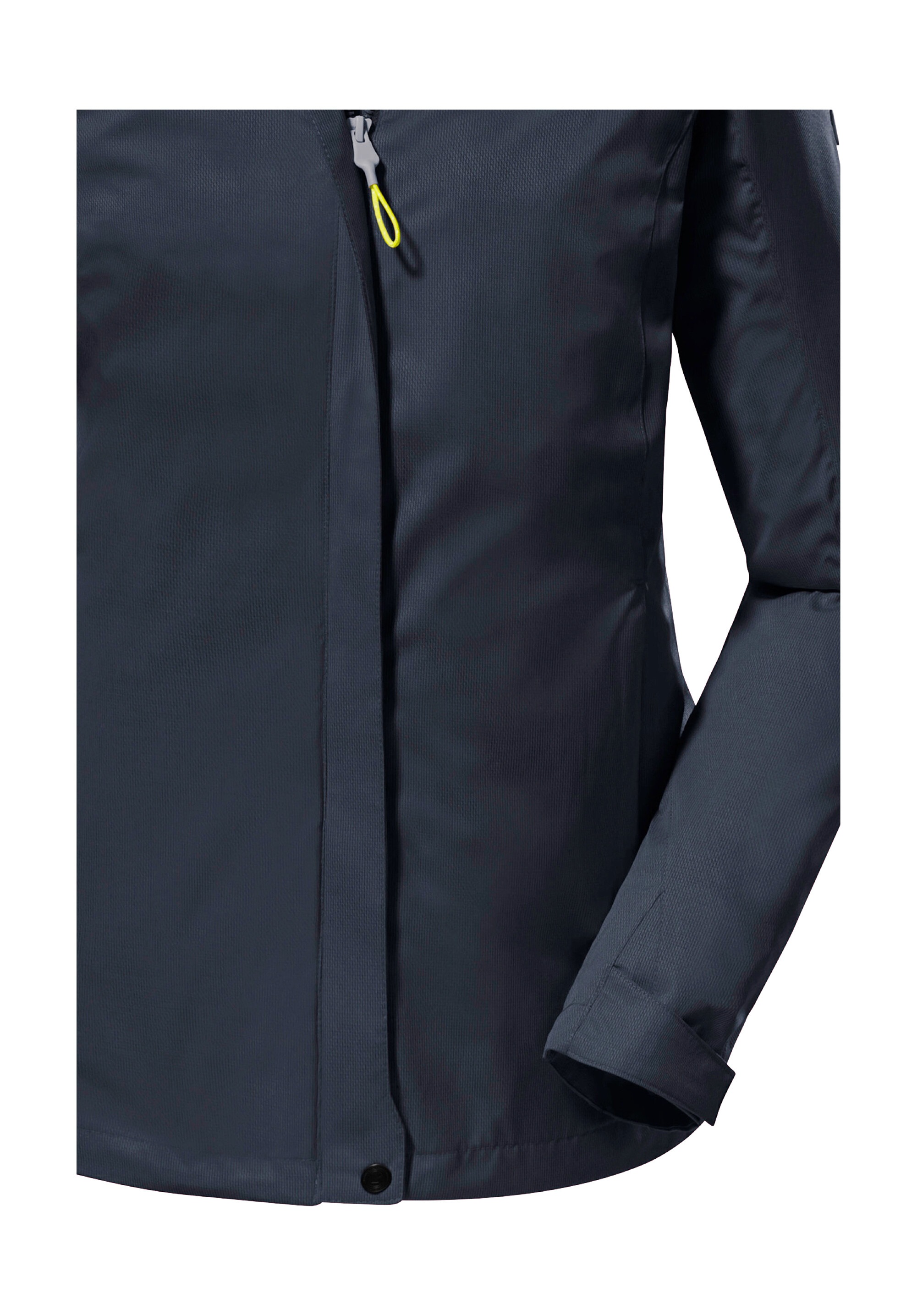 Killtec Outdoorjacke »KOS 133 KG WMN JCKT«, wasserdichte Funktionsjacke in Kurzgröße: verkürzte Ärmel u Rumpf
