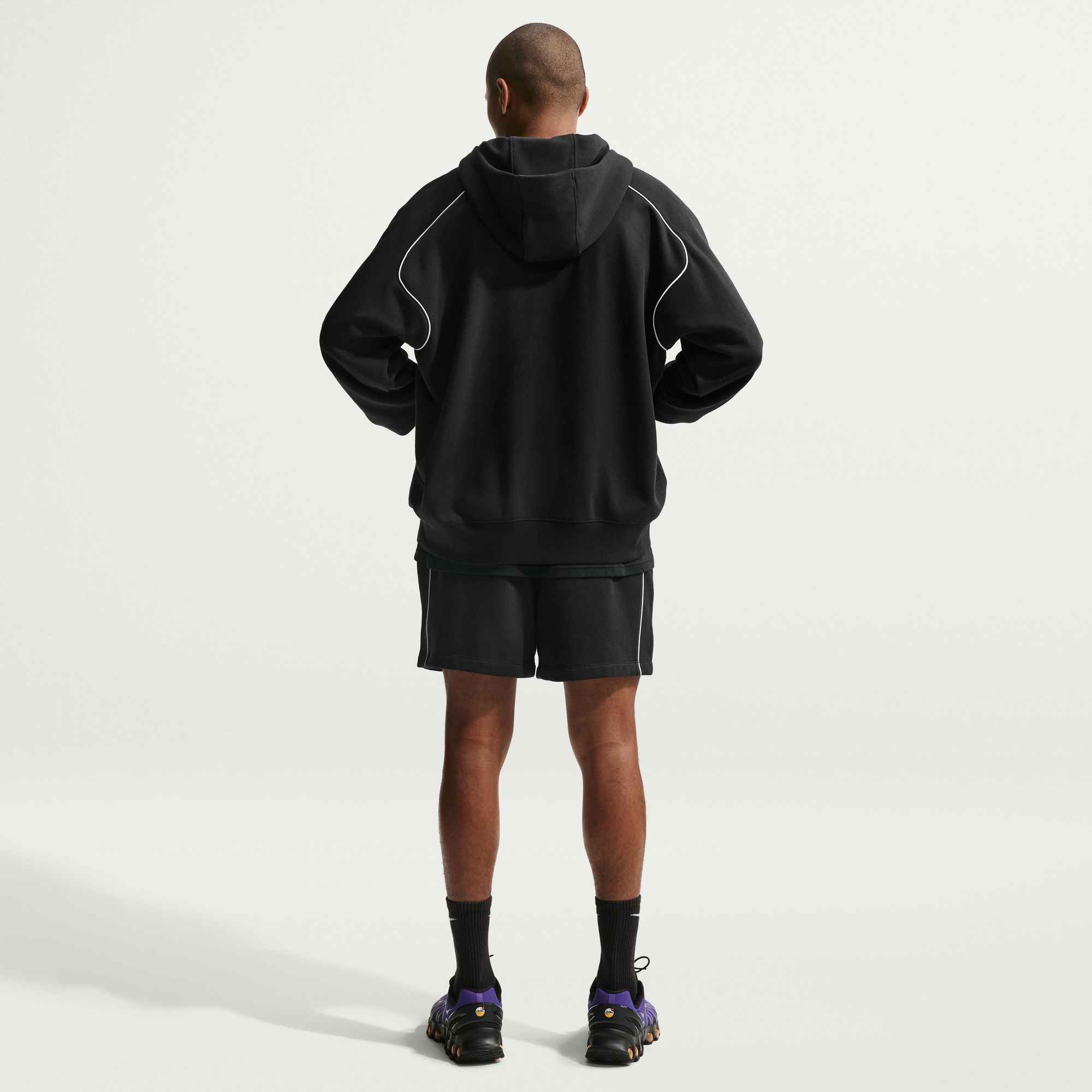 Nike Sportswear Kapuzensweatjacke »M NK AIR BB FZ HDY« mit 2-Wege-Reißverschluss, aus Baumwollmischung