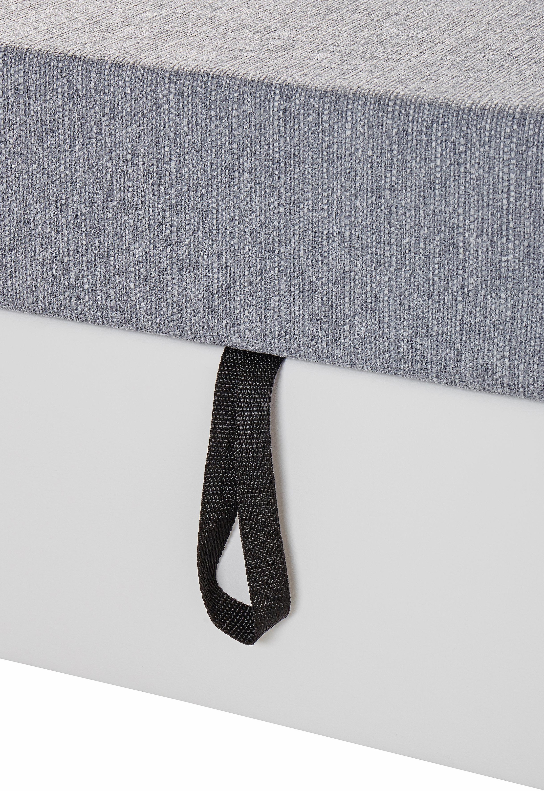 DOMO collection Wohnlandschaft »Elva U-Form«, wahlweise mit Bettfunktion und Federkern