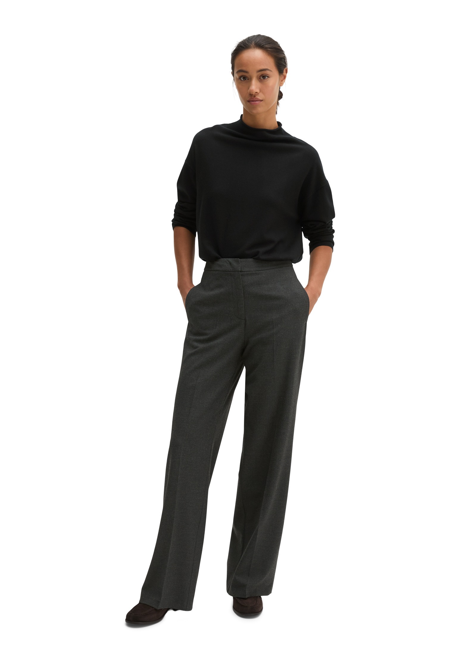 Marc O'Polo Chinohose »aus recyceltem Polyester-Viskose-Mix«