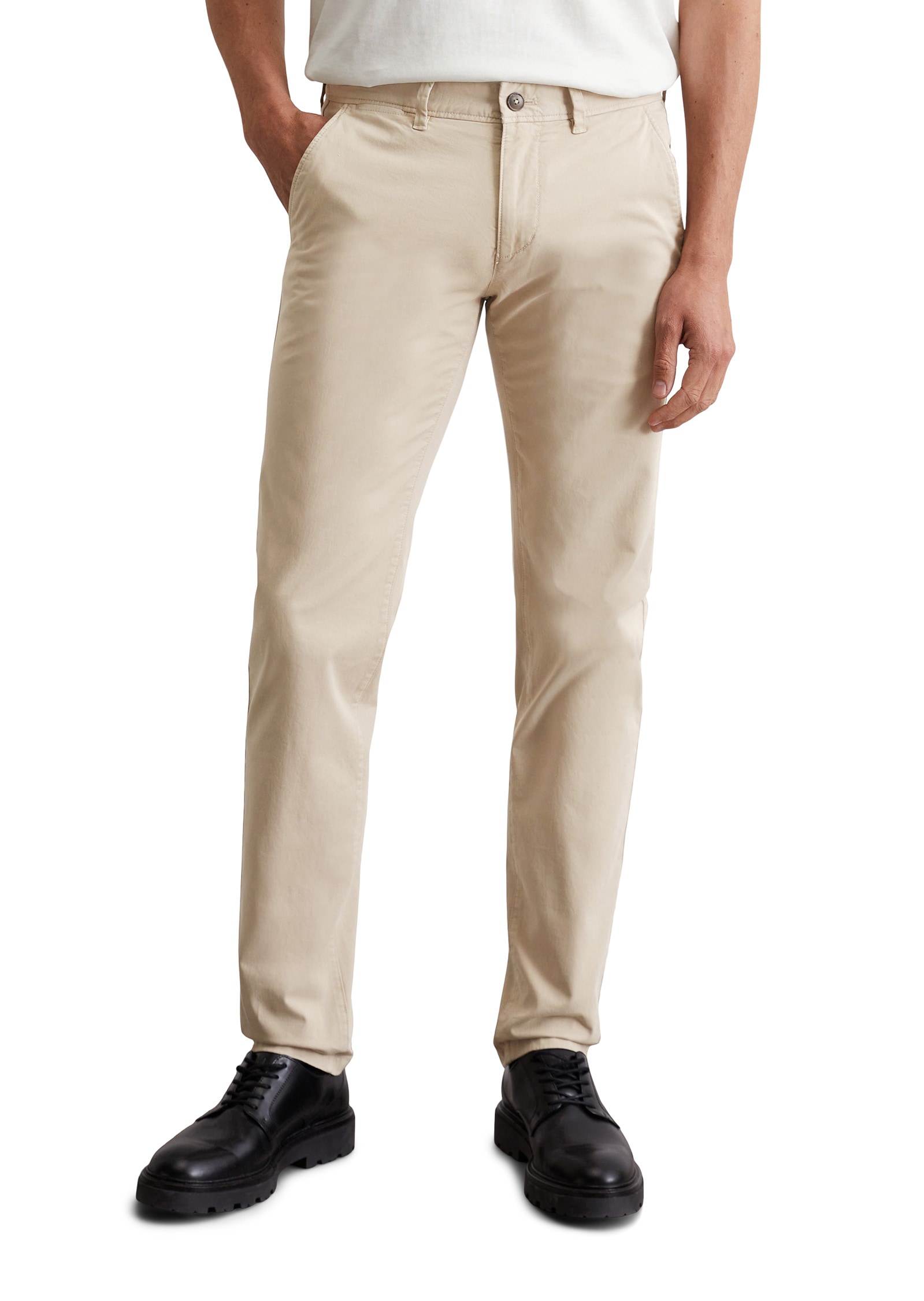 Marc OPolo Chinohose "aus Bio-Baumwoll-Mix" günstig online kaufen