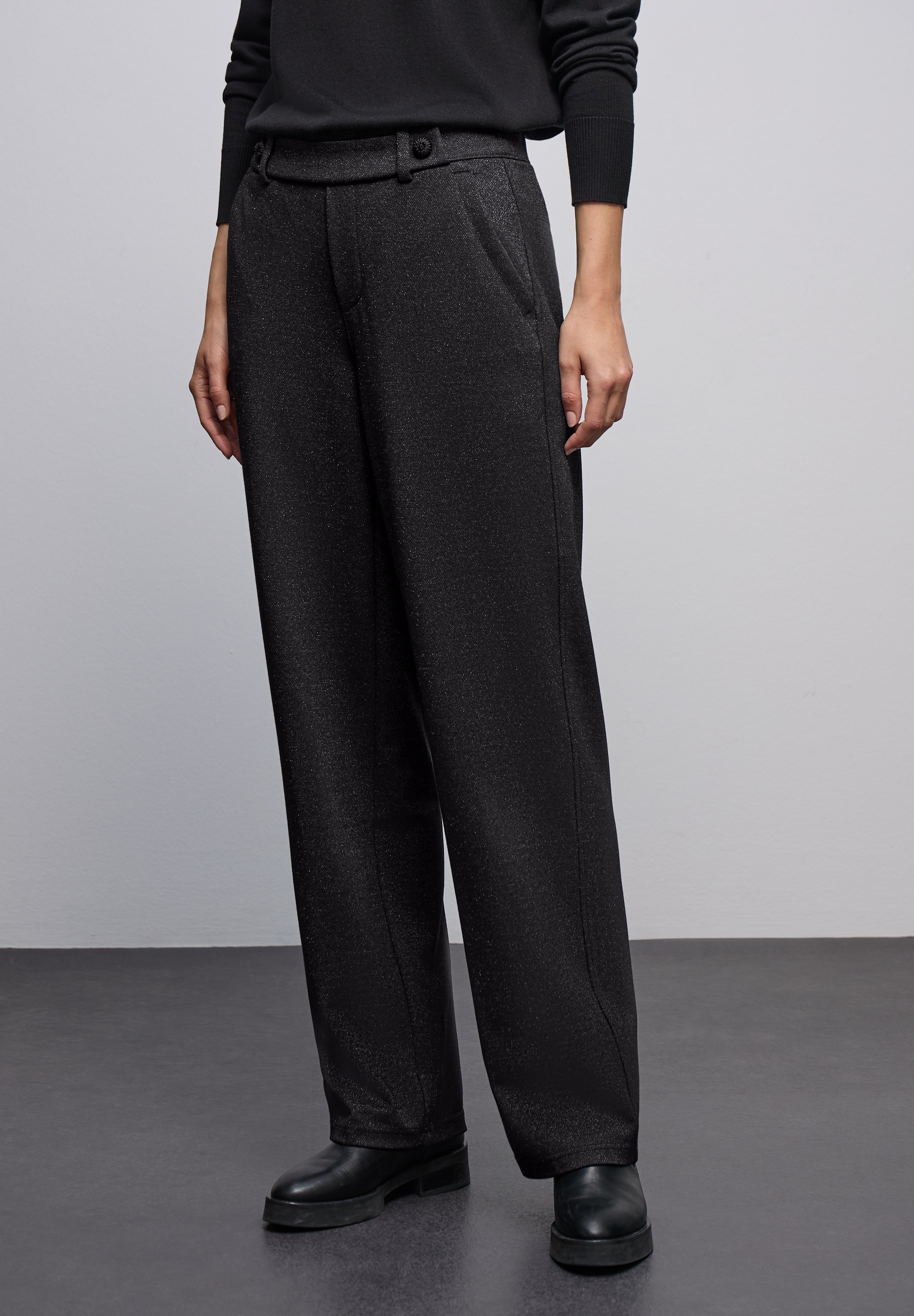 STREET ONE Stoffhose High Waist günstig online kaufen