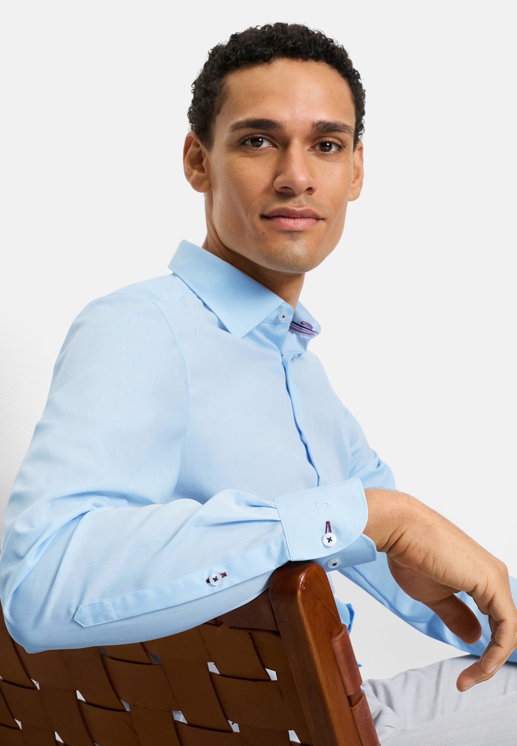 OLYMP Businesshemd »OLYMP Level Five, body fit, Kent mit extra langem Arm«