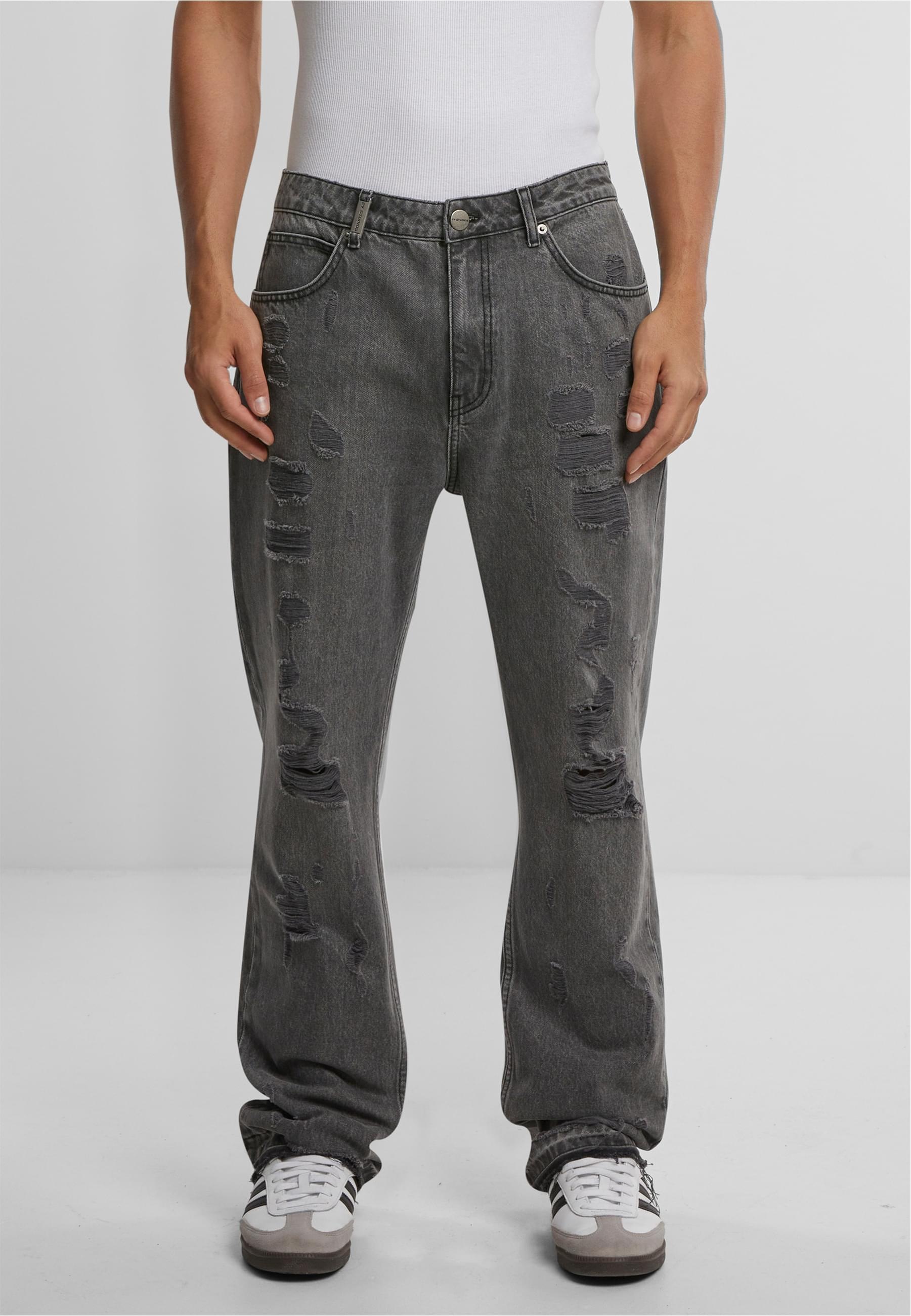 2Y Studios Bequeme Jeans »2Y Studios 2Y Firio Destroyed Straight Jeans«