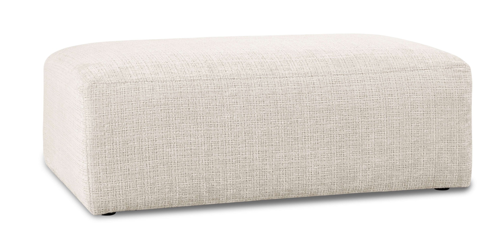 OTTO home Polsterhocker "Koa Pouf, Webstoff, Cord, Struktur, Chenille" günstig online kaufen