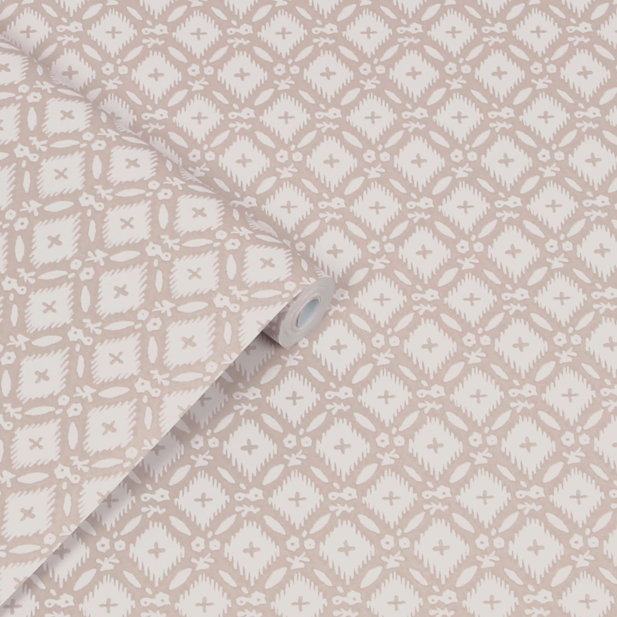 LAURA ASHLEY Vliestapete »Whitebrook«, geometrisch, 10mx52cm (ca. 5m2)