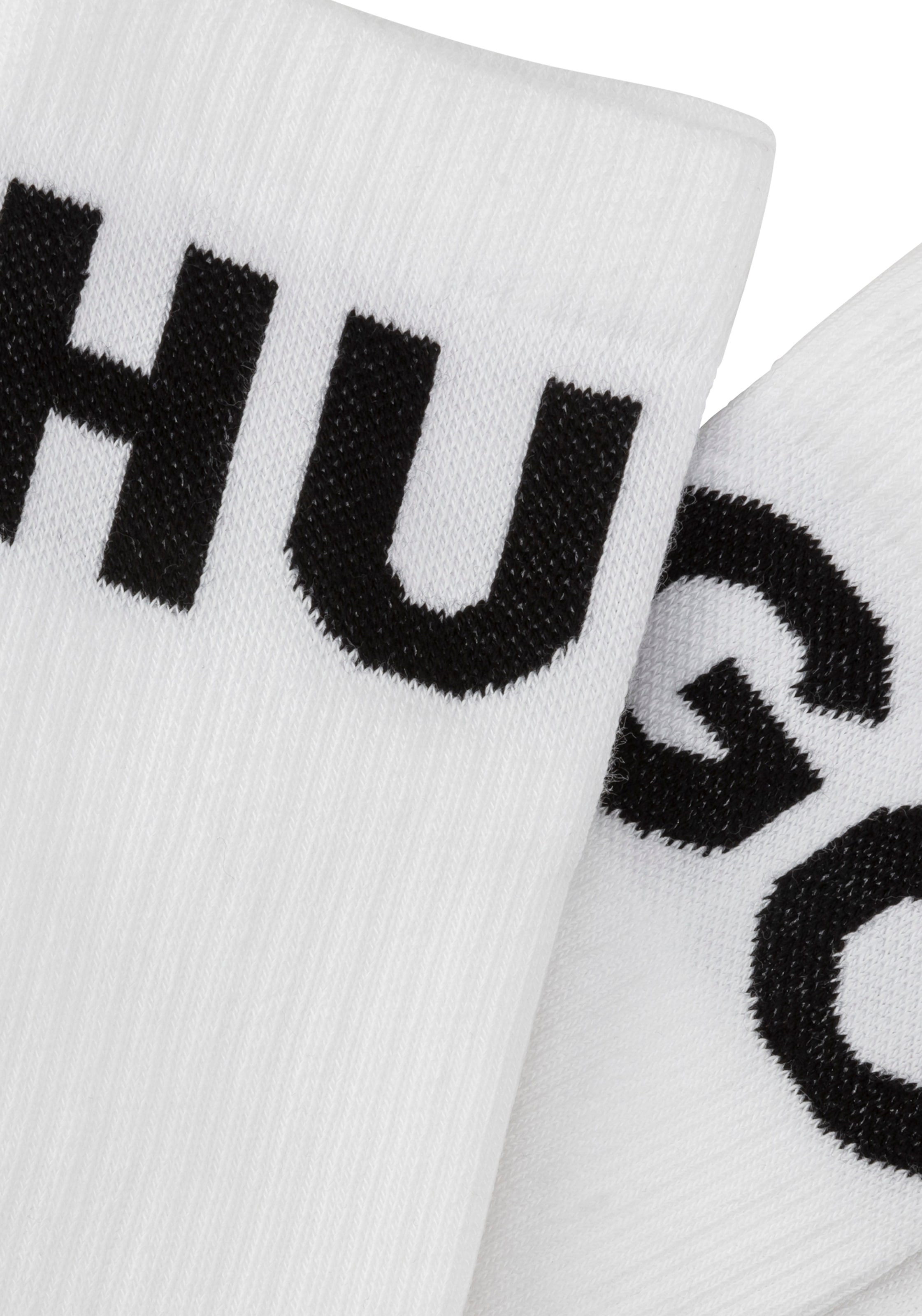 HUGO Underwear Freizeitsocken "3P QS ICONIC CC 1", (Packung, 3 Paar), mit Hugo Logo