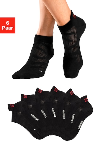 Sneakersocken, (Set, 6 Paar)