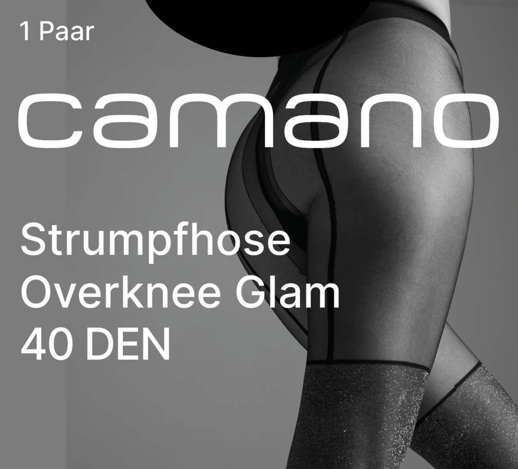 Camano Feinstrumpfhose »fine fashion«, (2er Pack), mit nahtloser Verarbeitung
