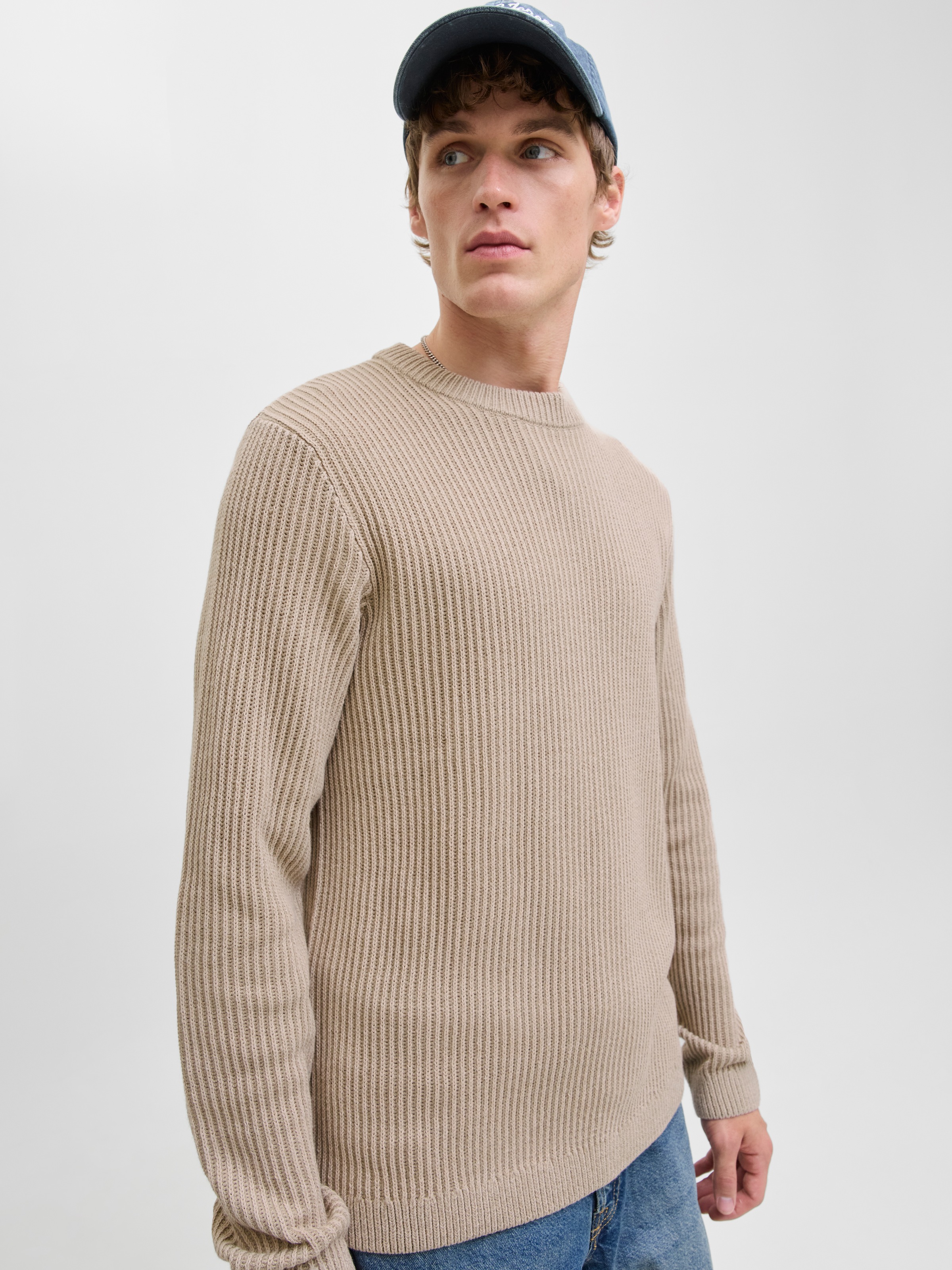Jack & Jones Strickpullover "JJEDOVER KNIT CREW NECK SN" günstig online kaufen