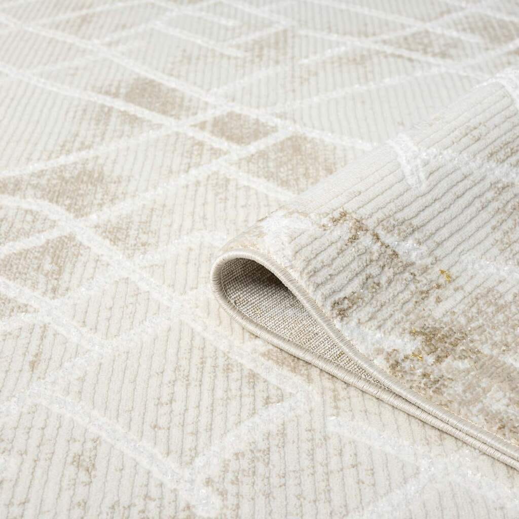 Carpet City Teppich »ANTIK215«, rechteckig, 10 mm Höhe, Kurzflor, 3D-Optik, Klassisch-Modern für Wohnzimmer, Schlafzimmer