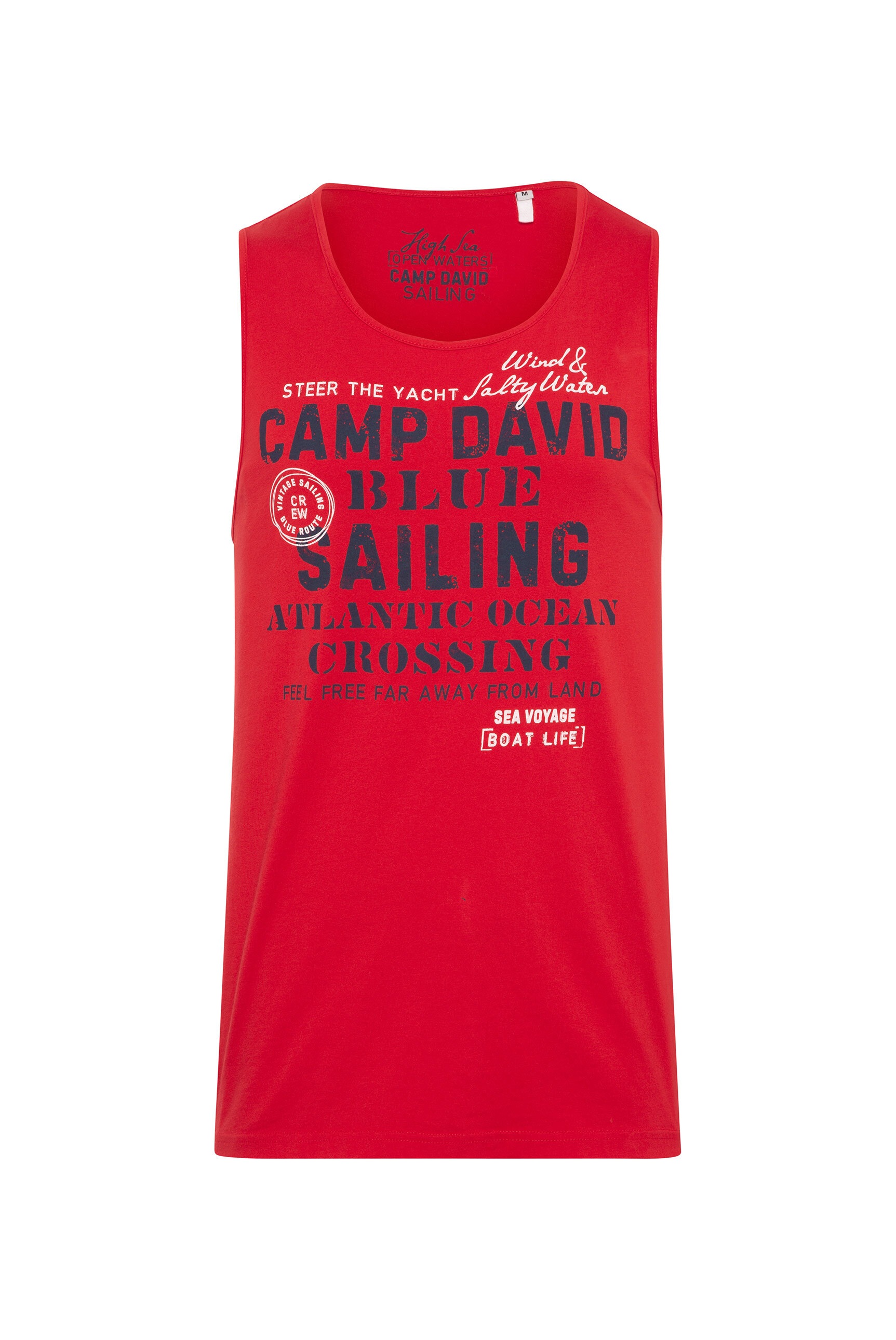 CAMP DAVID Tanktop, aus Baumwolle