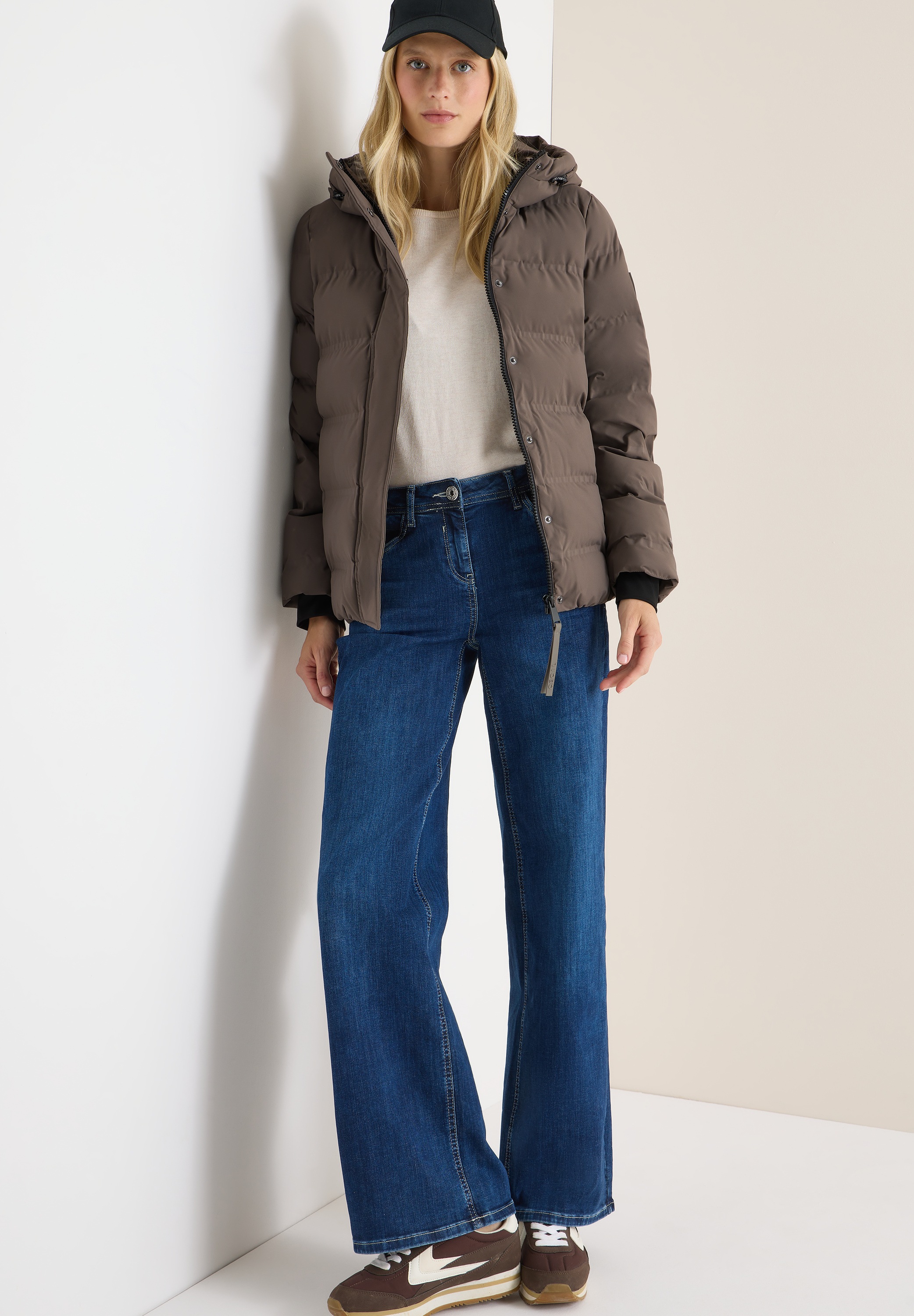 Cecil Steppjacke mit Kapuze mit moderner Steppung günstig online kaufen