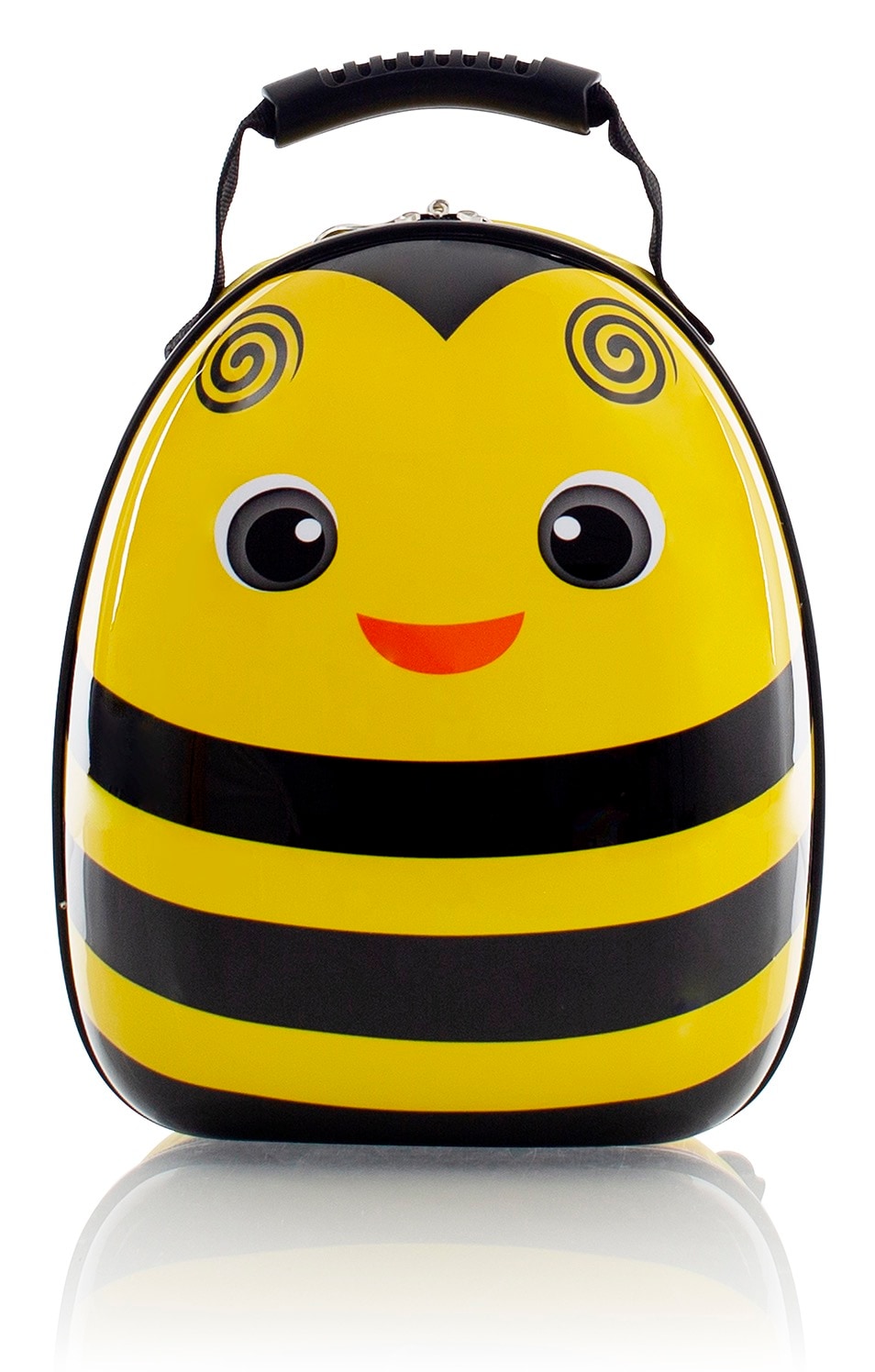 Heys Kinderkoffer »Super Tots, 46 cm, Hummel« Set, Kinderkoffer und Rucksack, 2 Stk. tlg. 31 l 2 Rollen Heys x Joachim Llambi Kindertrolley Kinder Reisegepäck