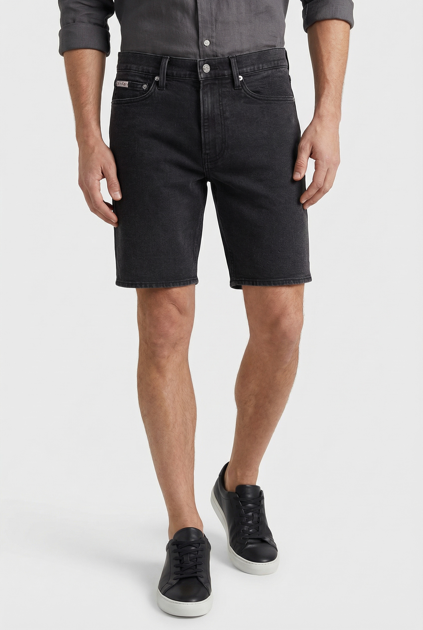 Calvin Klein Jeans Shorts "SLIM ESSENTIAL BLACK SHORT" Slim fit mit praktis günstig online kaufen