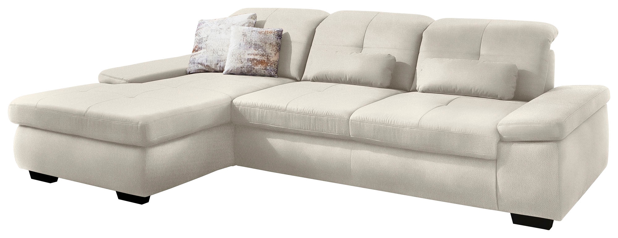 Die PlanBar Ecksofa "MP-IN16012 L-Form, mit Kaltschum-Polsterung", inkl. Si günstig online kaufen