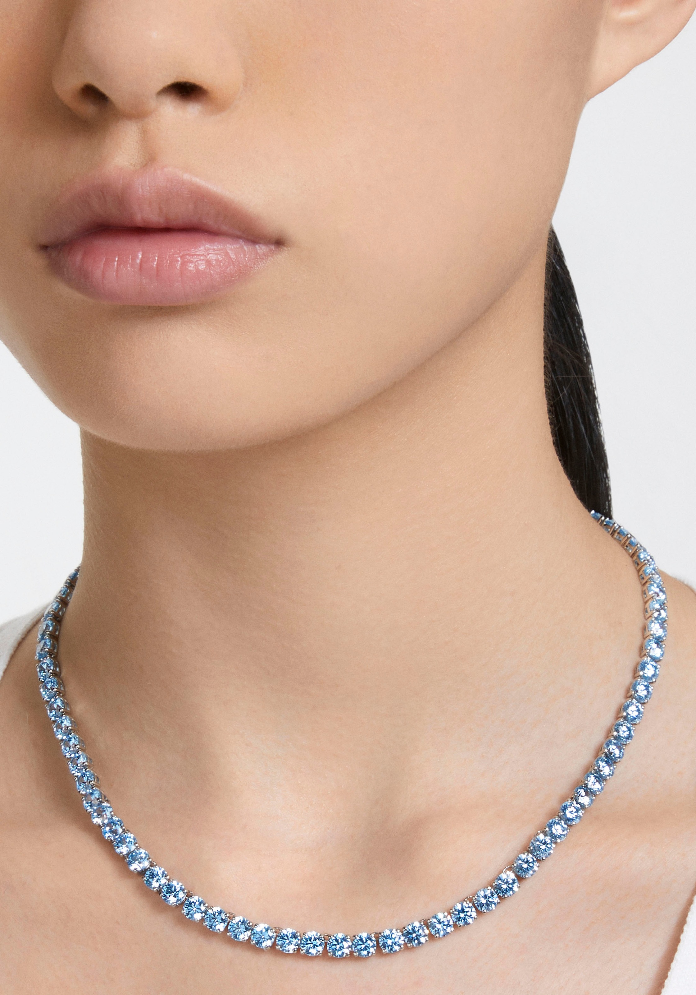 Swarovski Collier »Matrix Tenniskette, Rundschliff, 5681799«, mit Swarovski® Kristall