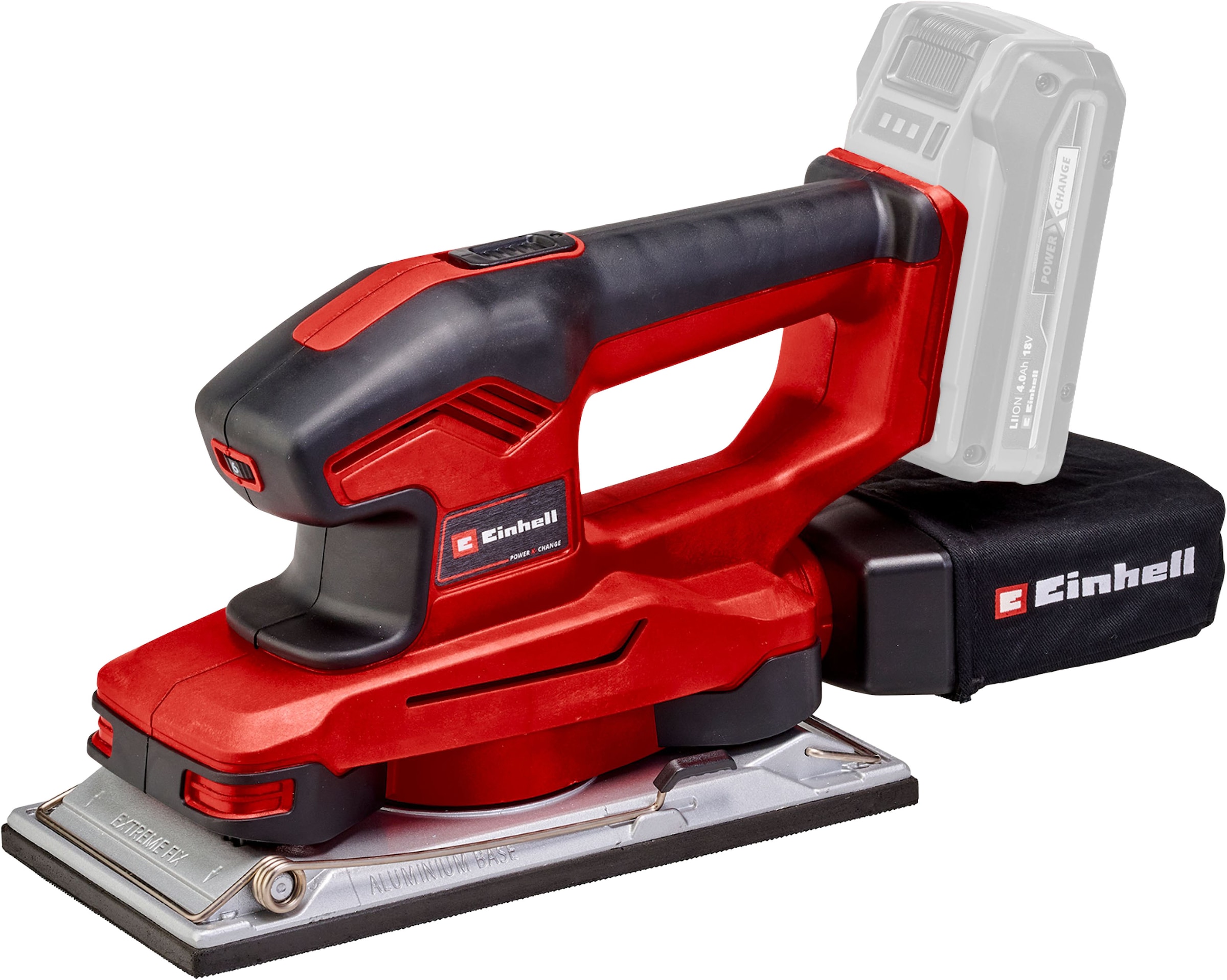 Einhell Schwingschleifer »TE-OS 18/230 Li Solo, Akku«, (2 tlg.), ohne Akku und Ladegerät