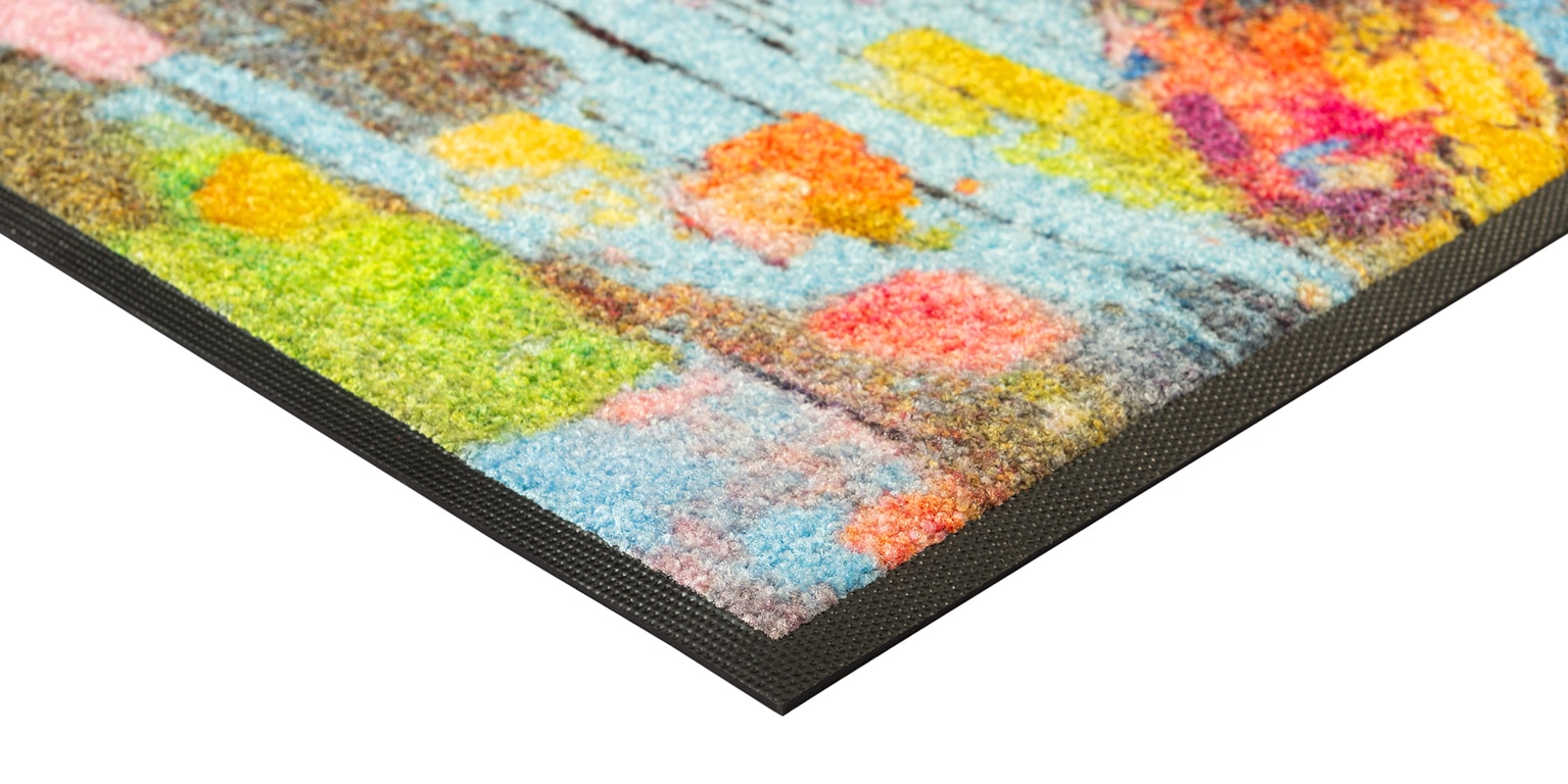 wash+dry by Kleen-Tex Fußmatte »Sammy« rechteckig 7 mm Höhe