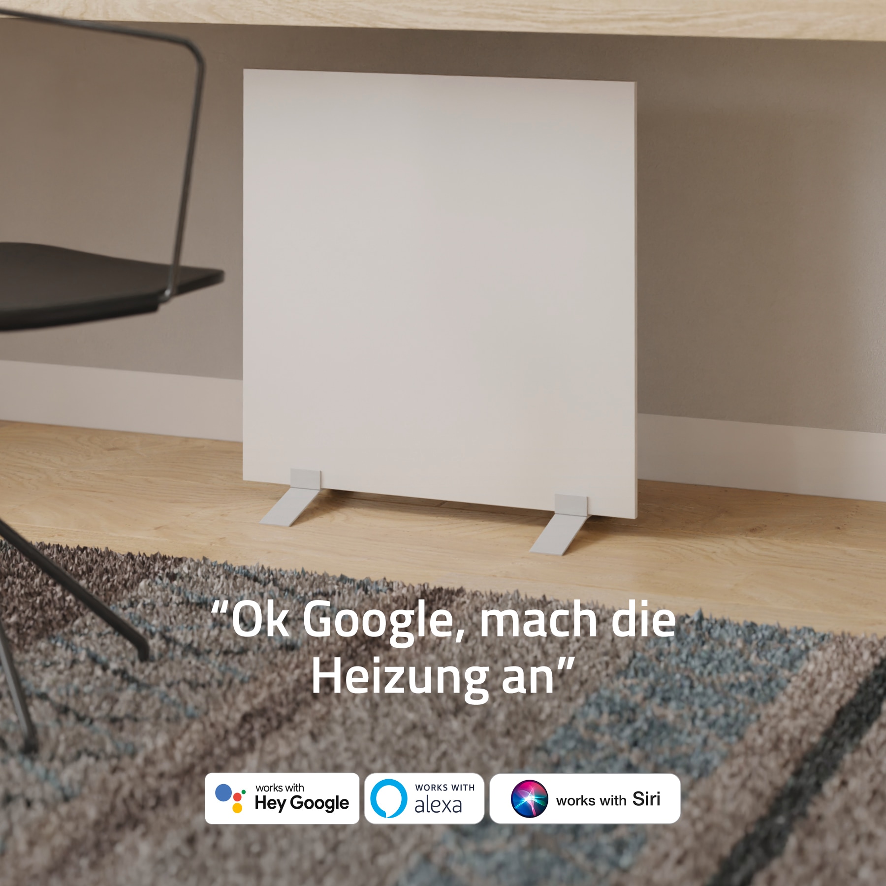 Hombli Smart-Home-Zubehör »Smartes Infrarot Heizpanel 350W«