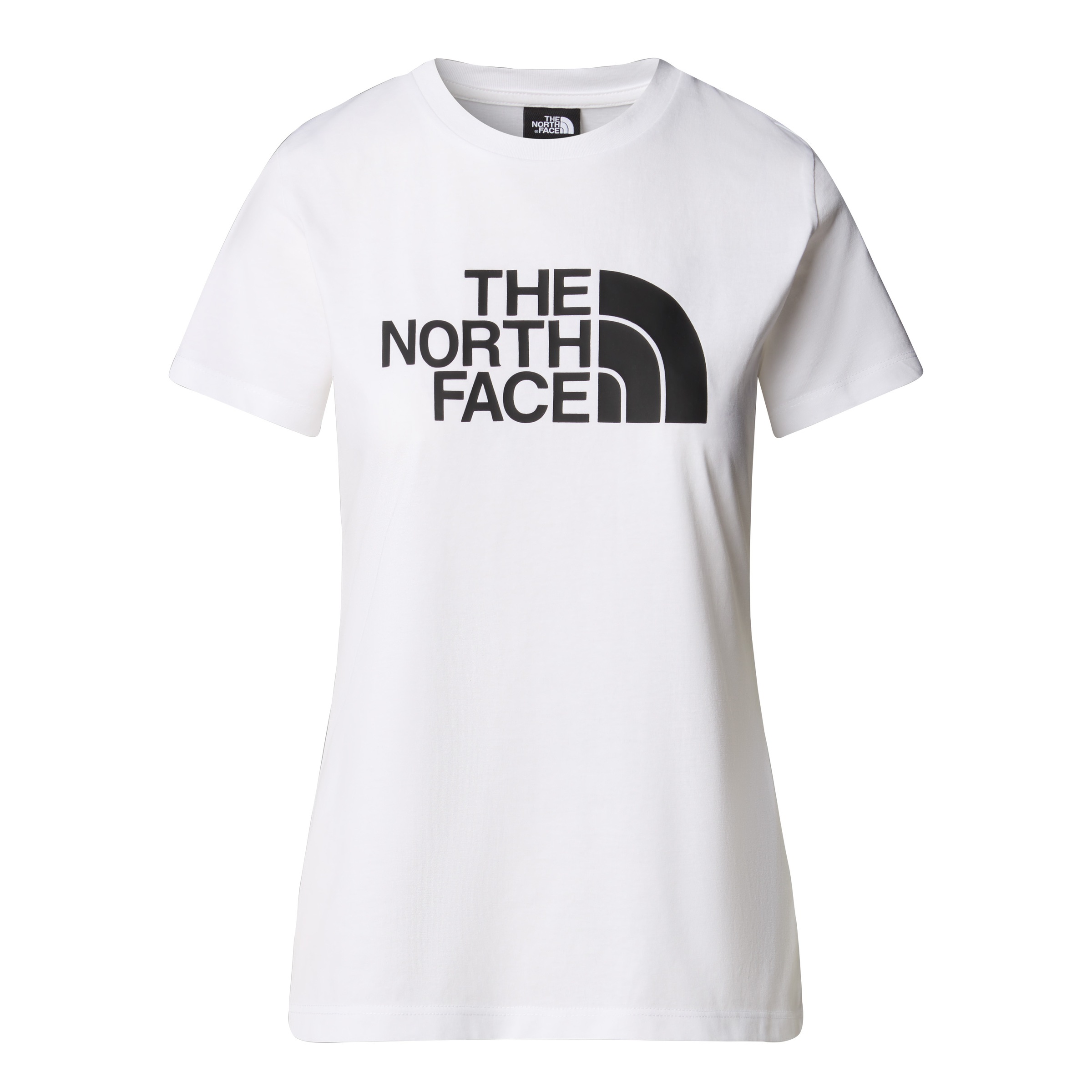 The North Face "W S/S EASY TEE" Kurzarmdesign, Rundhalsausschnitt, mit Logodruck