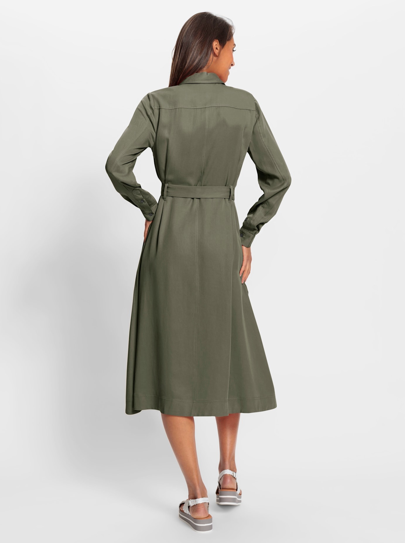 heine Hemdblusenkleid "Hemdblusenkleid" Eingrifftaschen günstig online kaufen