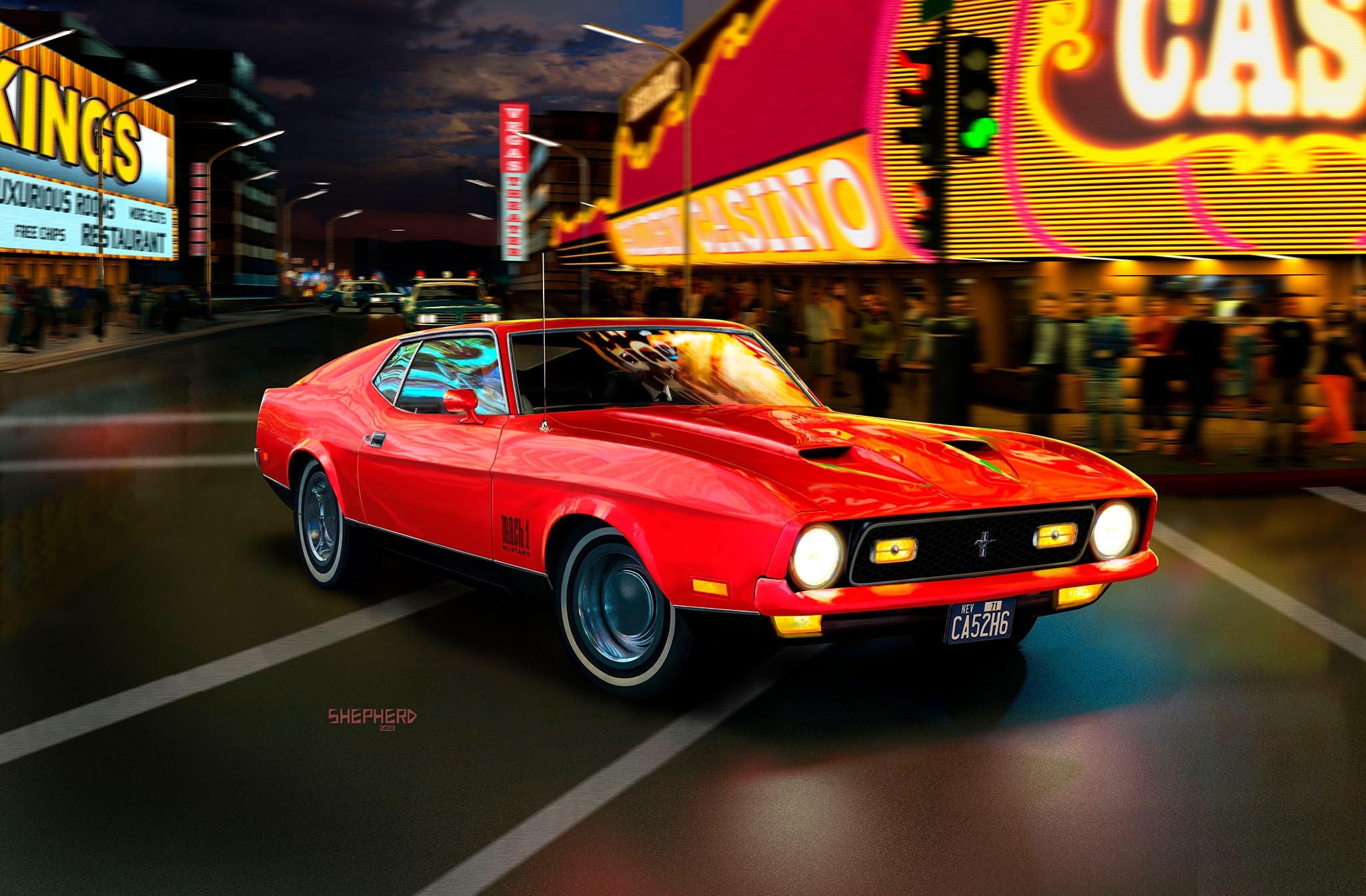 Revell® Modellbausatz »James Bond 007 Diamantenfieber Ford Mustang Mach I«, 1:25