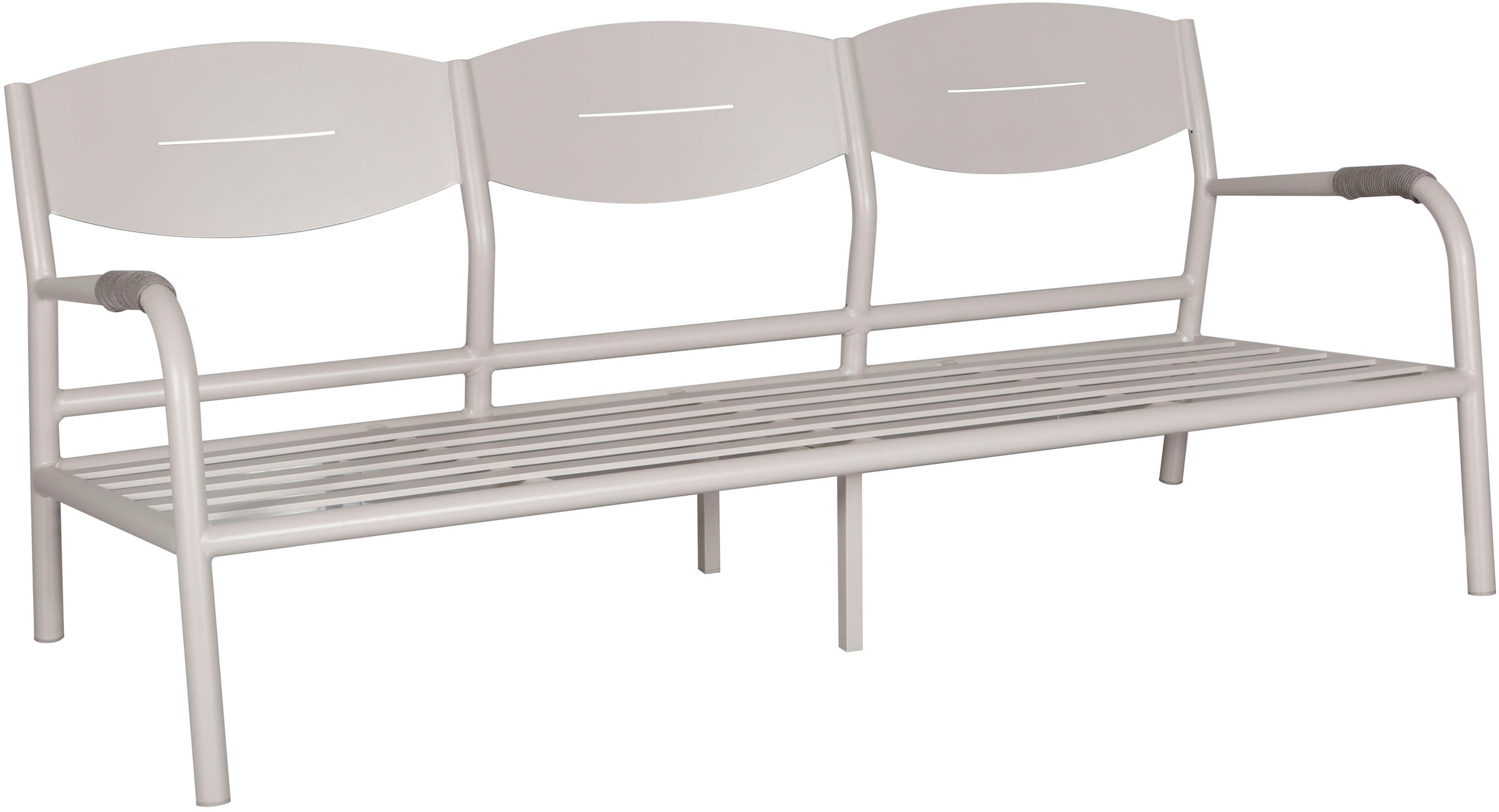 KONIFERA Gartenlounge-Set »Fernando« Set, 1x 3er Bank, 2x Sessel, 4x Sitzauflagen, 5x Rückenauflagen, 1x Tisch, 14 tlg. tlg. bestehend aus 2 Sesseln, 1 Sofa, 1 Tisch und Sitzauflagen